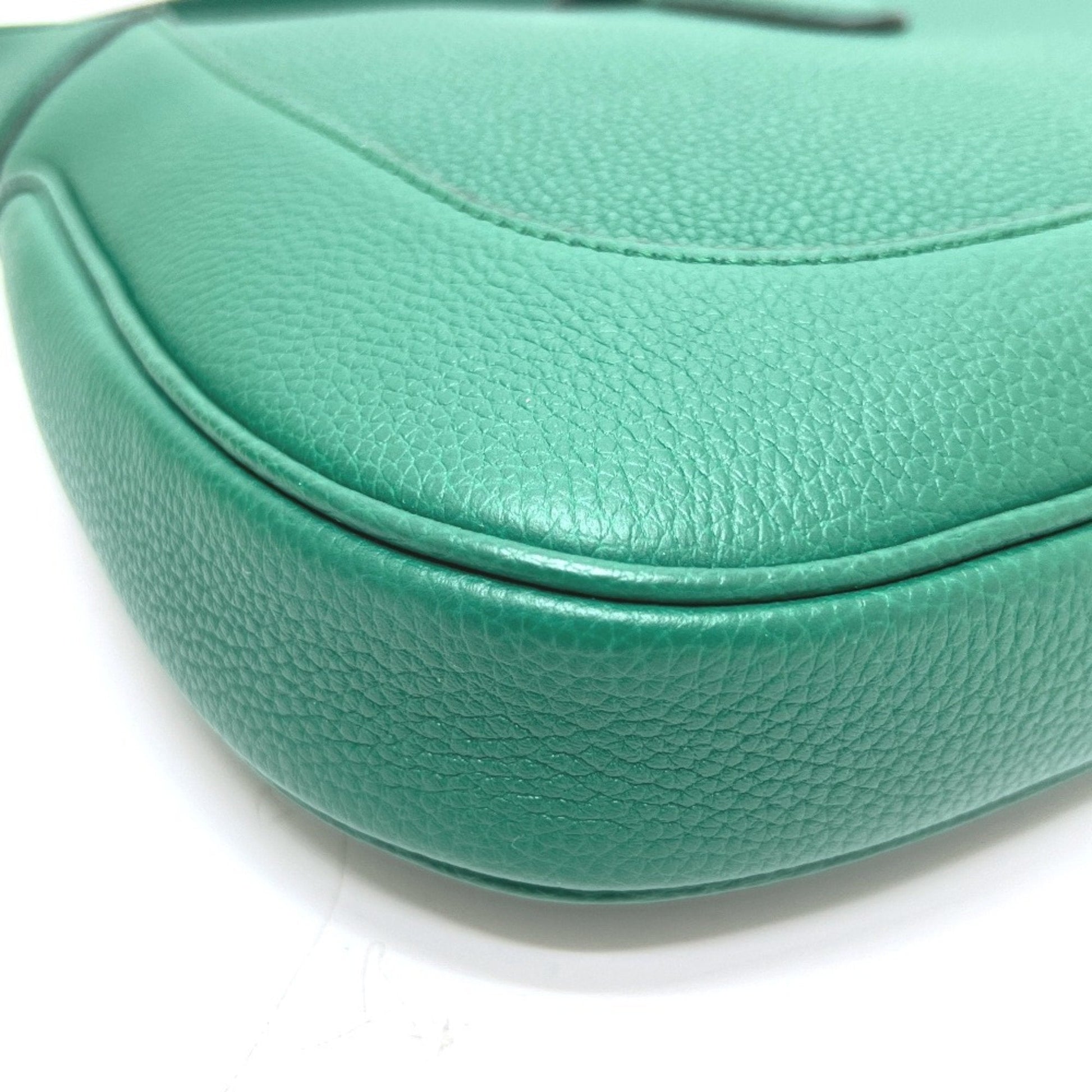Gucci Green Leather Shoulder Bag