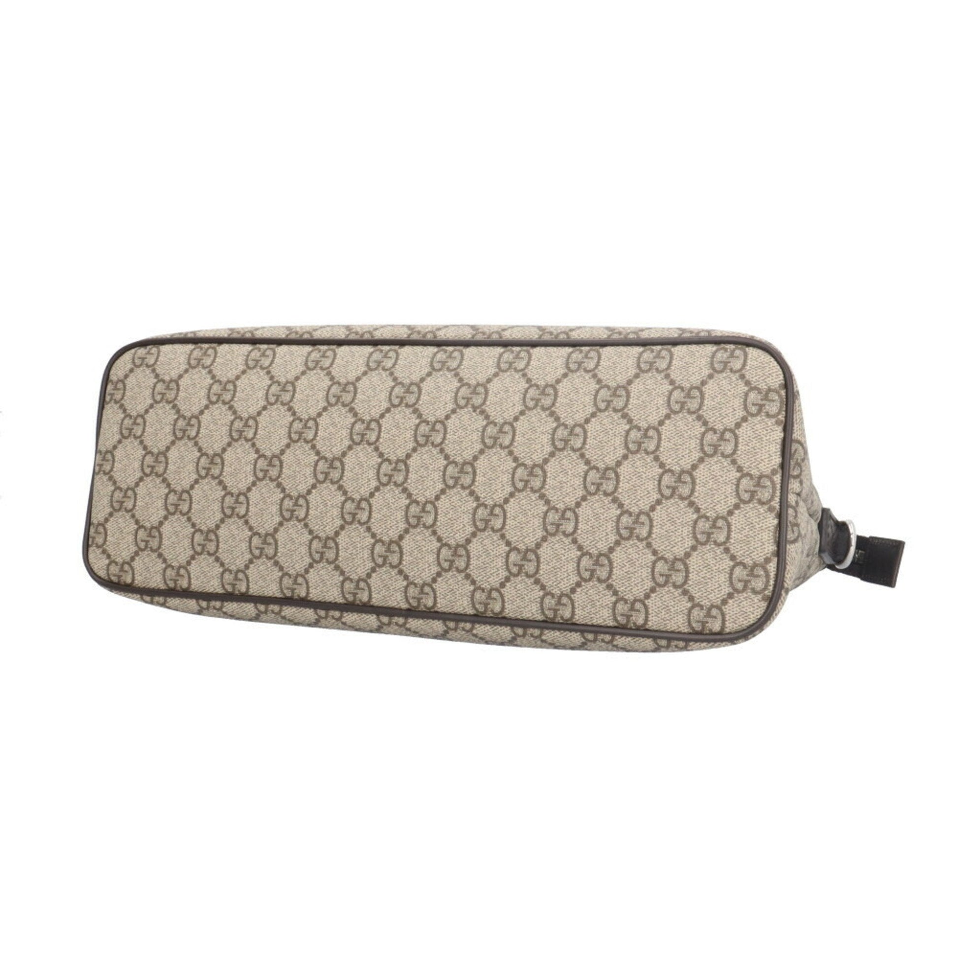 Gucci Beige Brown Gg Supreme Shoulder Bag