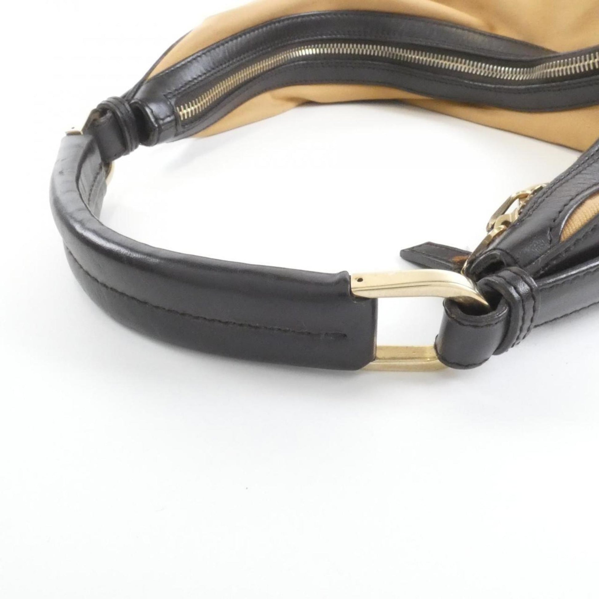 Gucci Beige Canvas Shoulder Bag