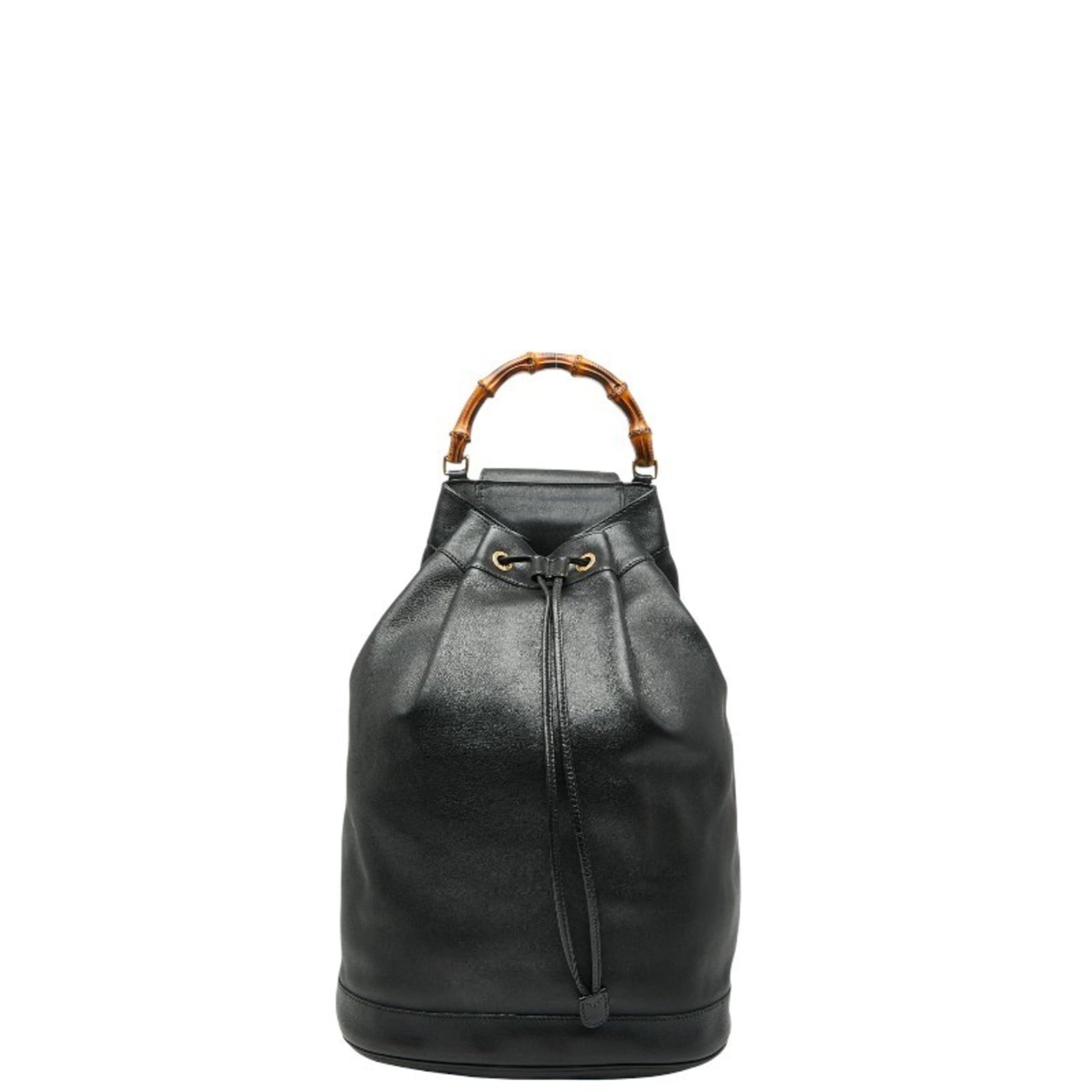 Gucci Black Leather Shoulder Bag Sling Bag