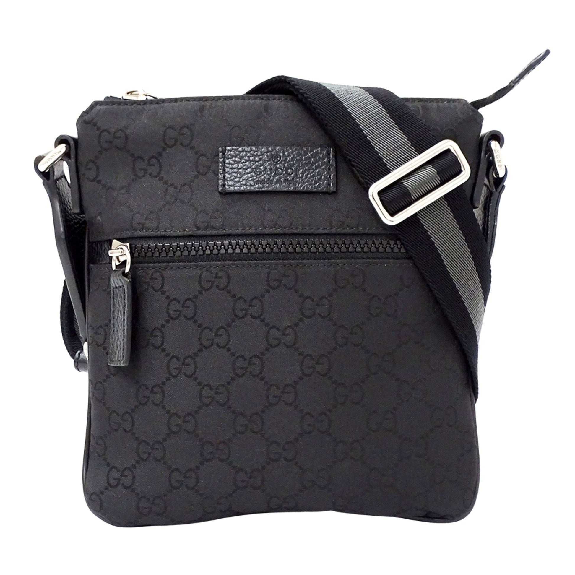 Gucci Black Nylon Shoulder Bag