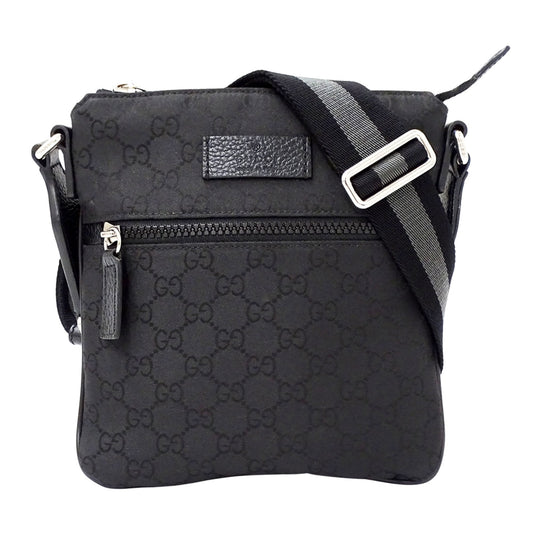 Gucci Black Nylon Shoulder Bag