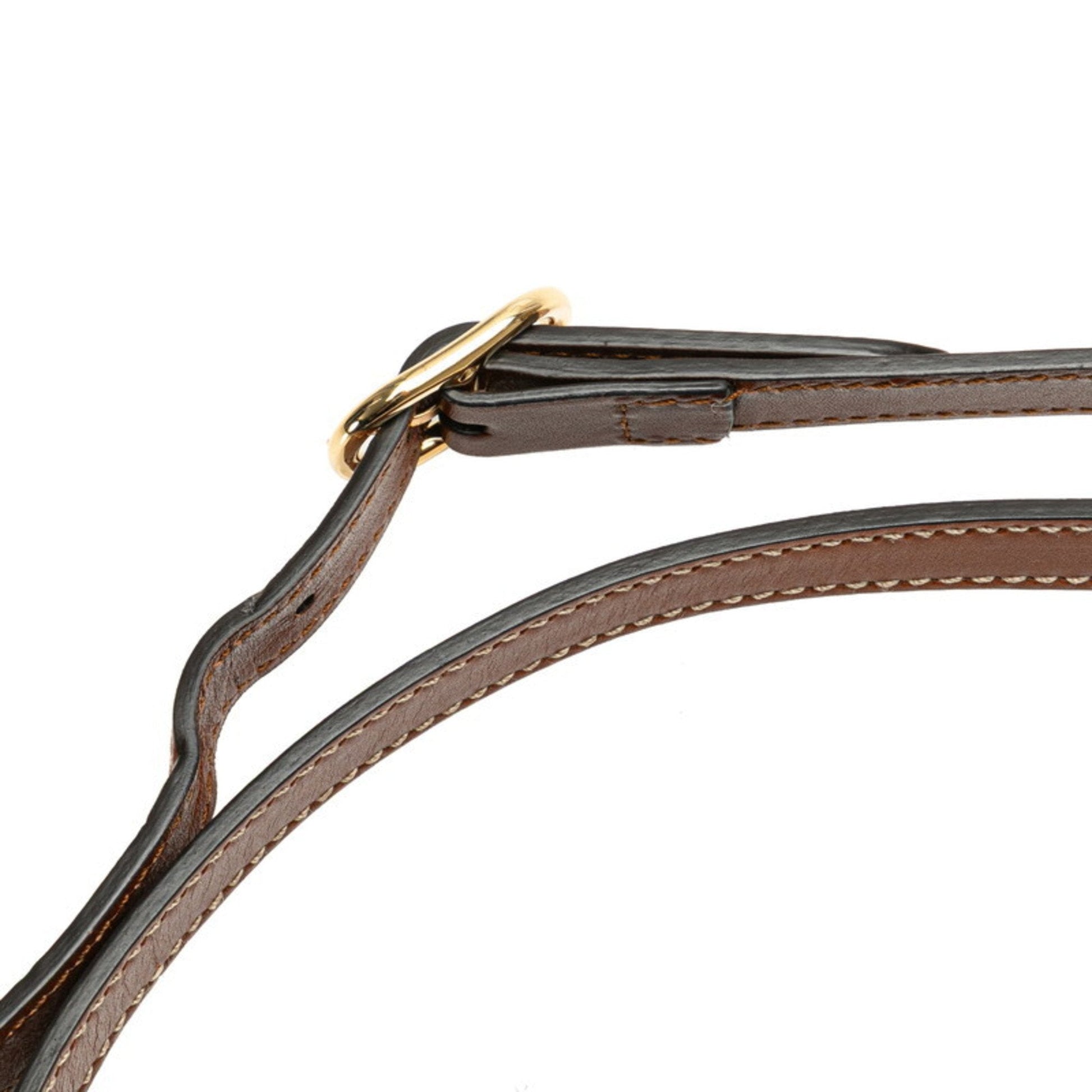 Gucci Beige Brown Pvc Leather Handbag Shoulder Bag