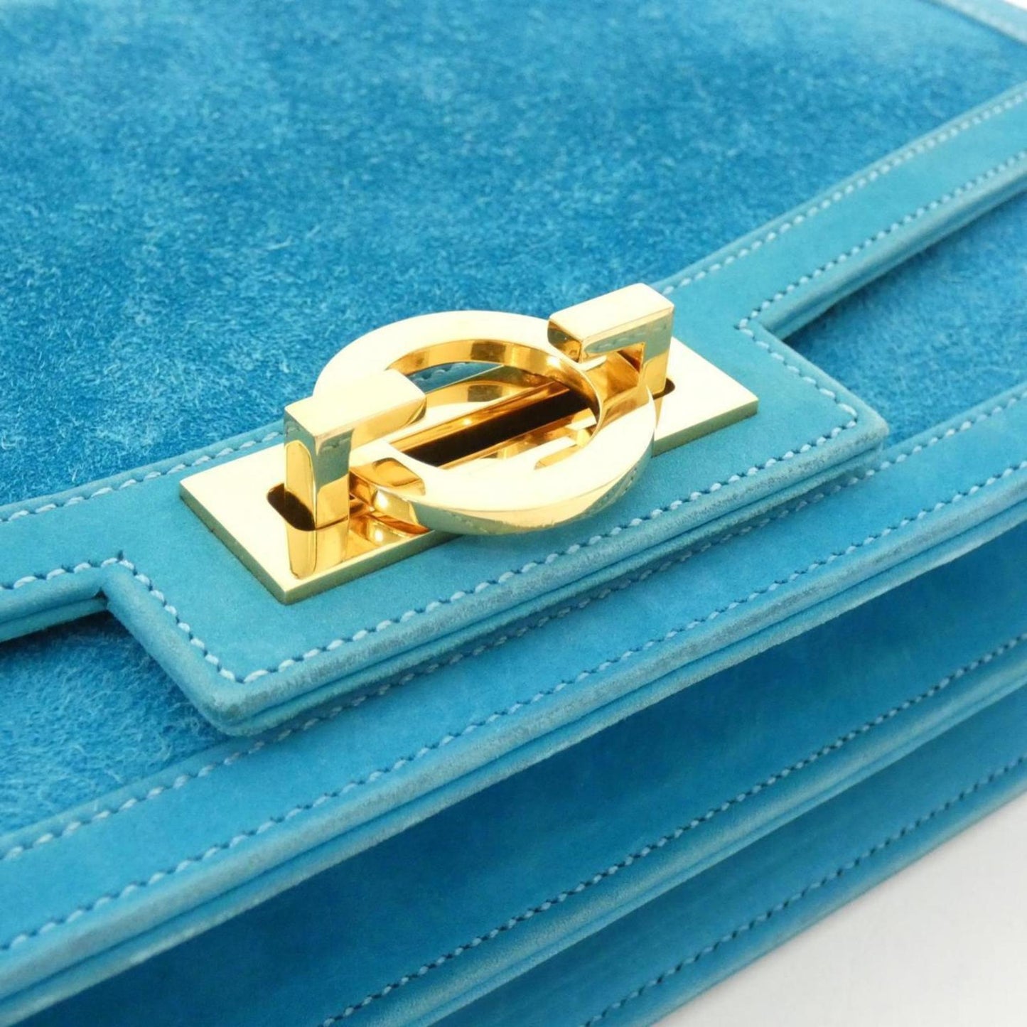 Hermes Turquoise Shoulder Bag