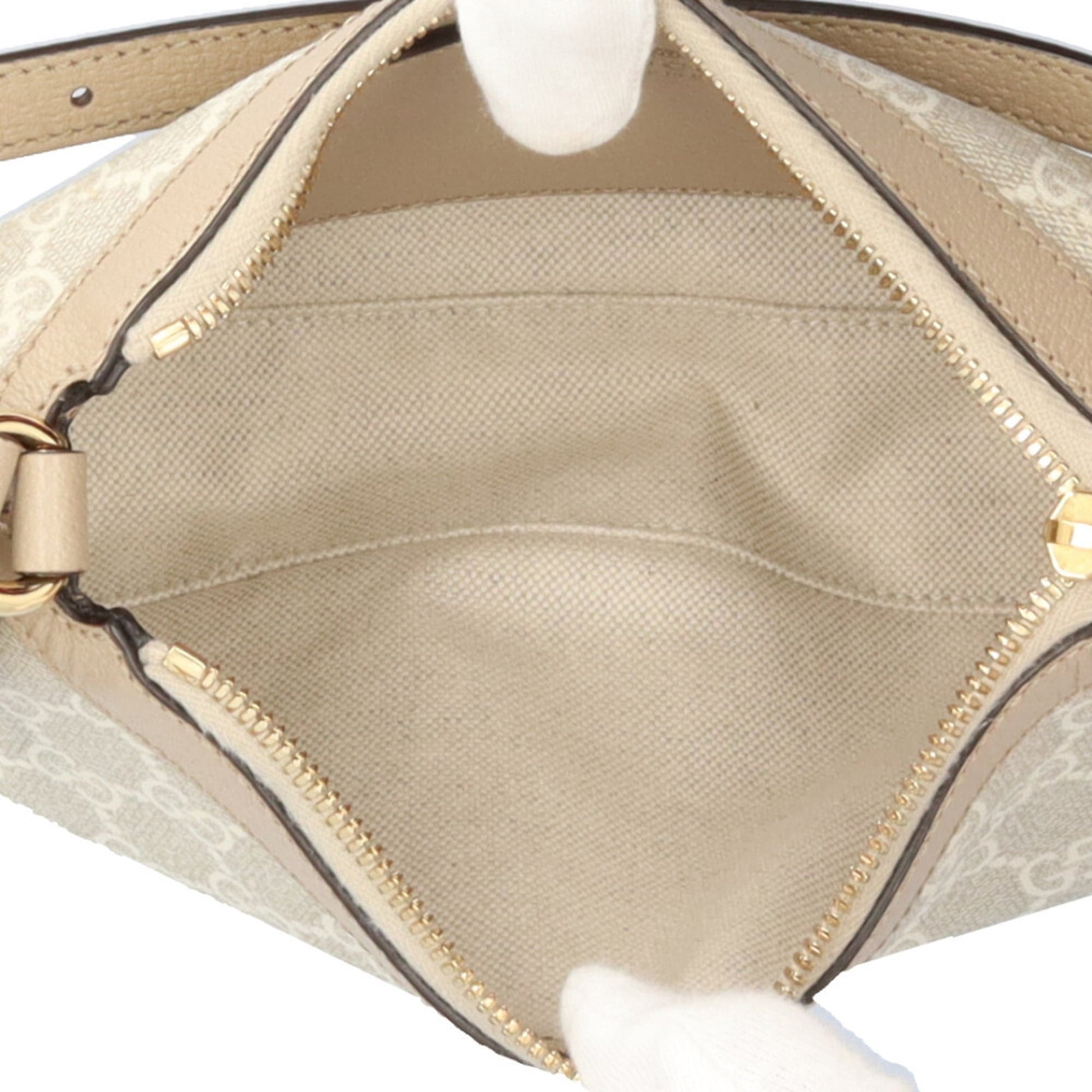 Gucci Beige Gg Supreme Handbag Shoulder Bag