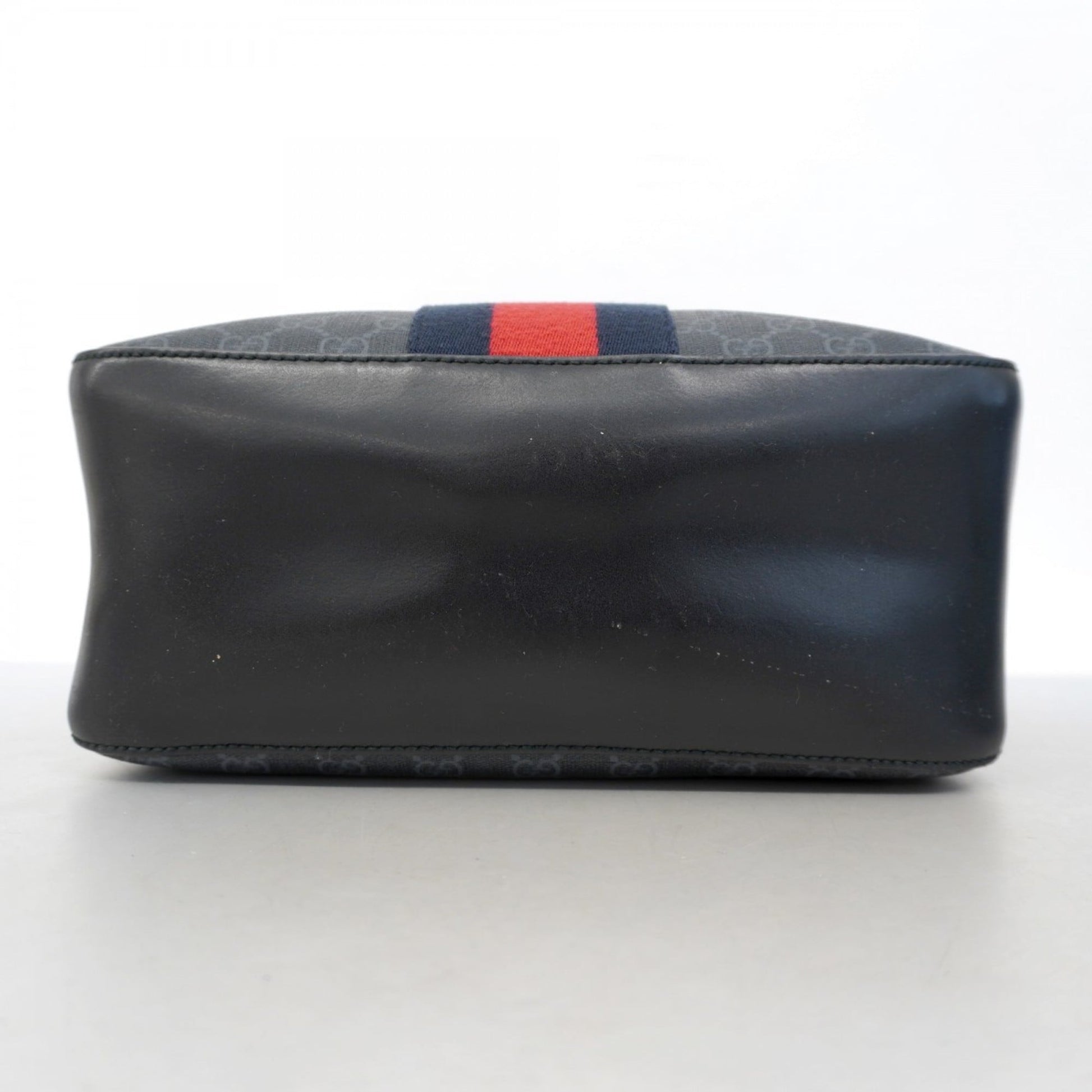 Gucci Black Gray Pvc Backpack
