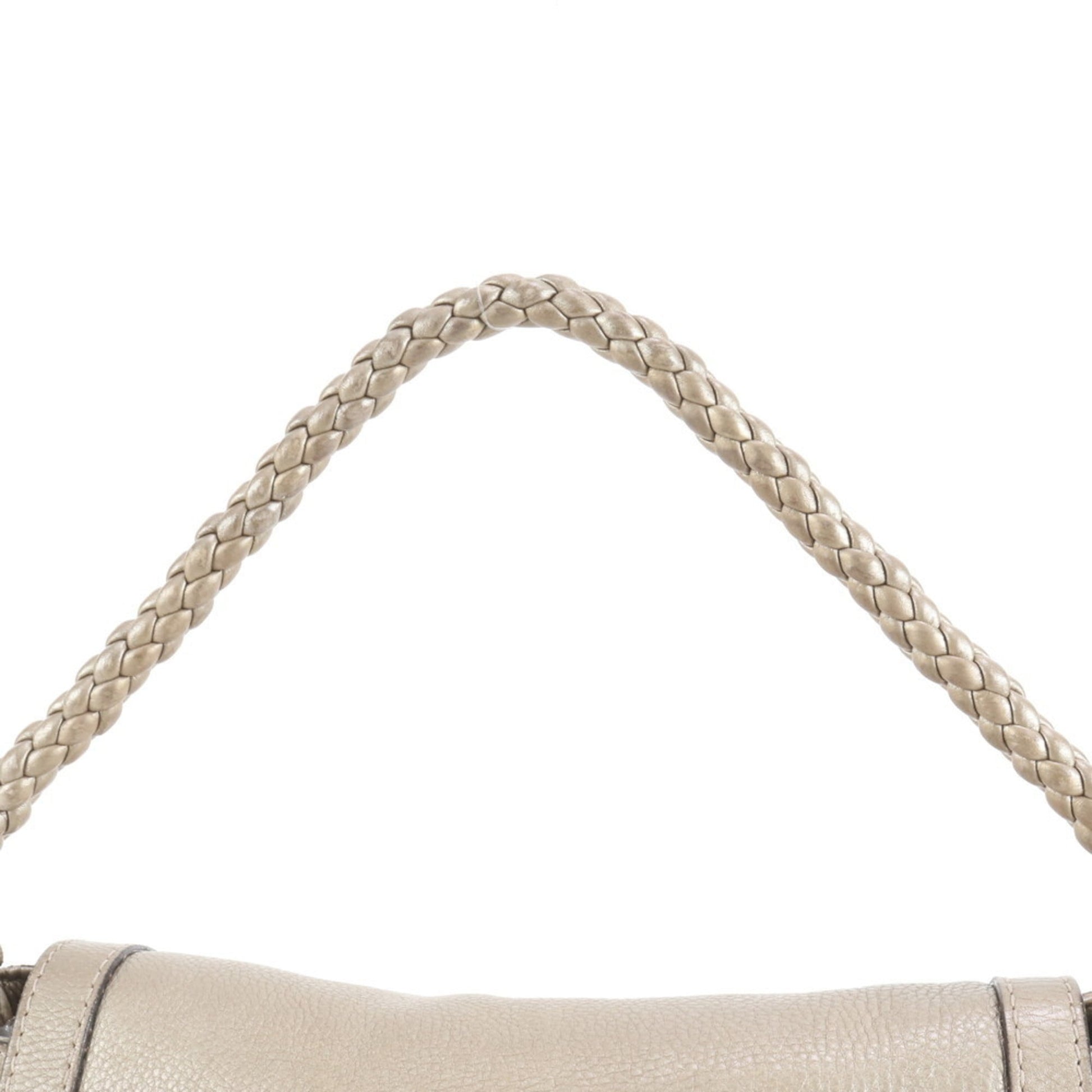 Gucci Gold Leather Shoulder Bag