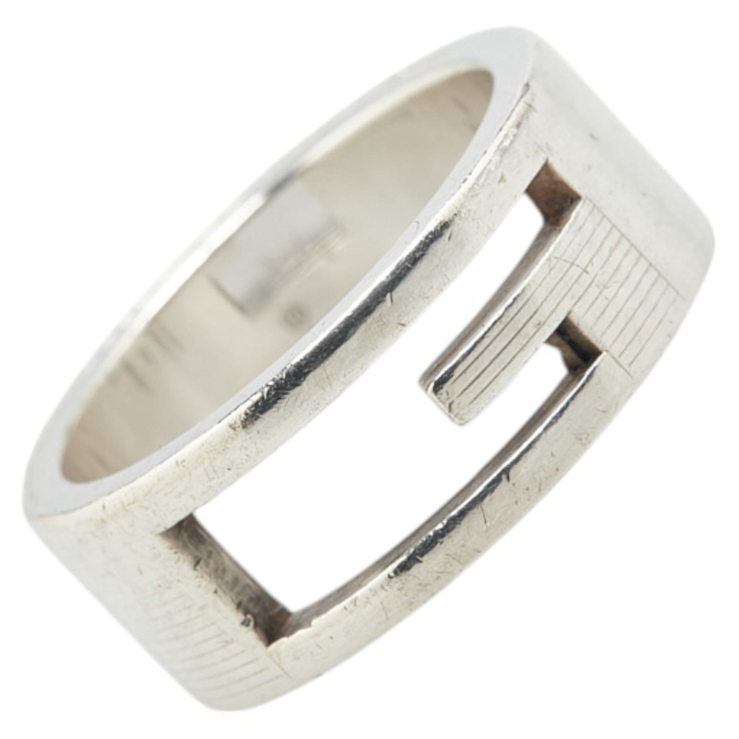 Gucci Silver Silver 925 Band Ring