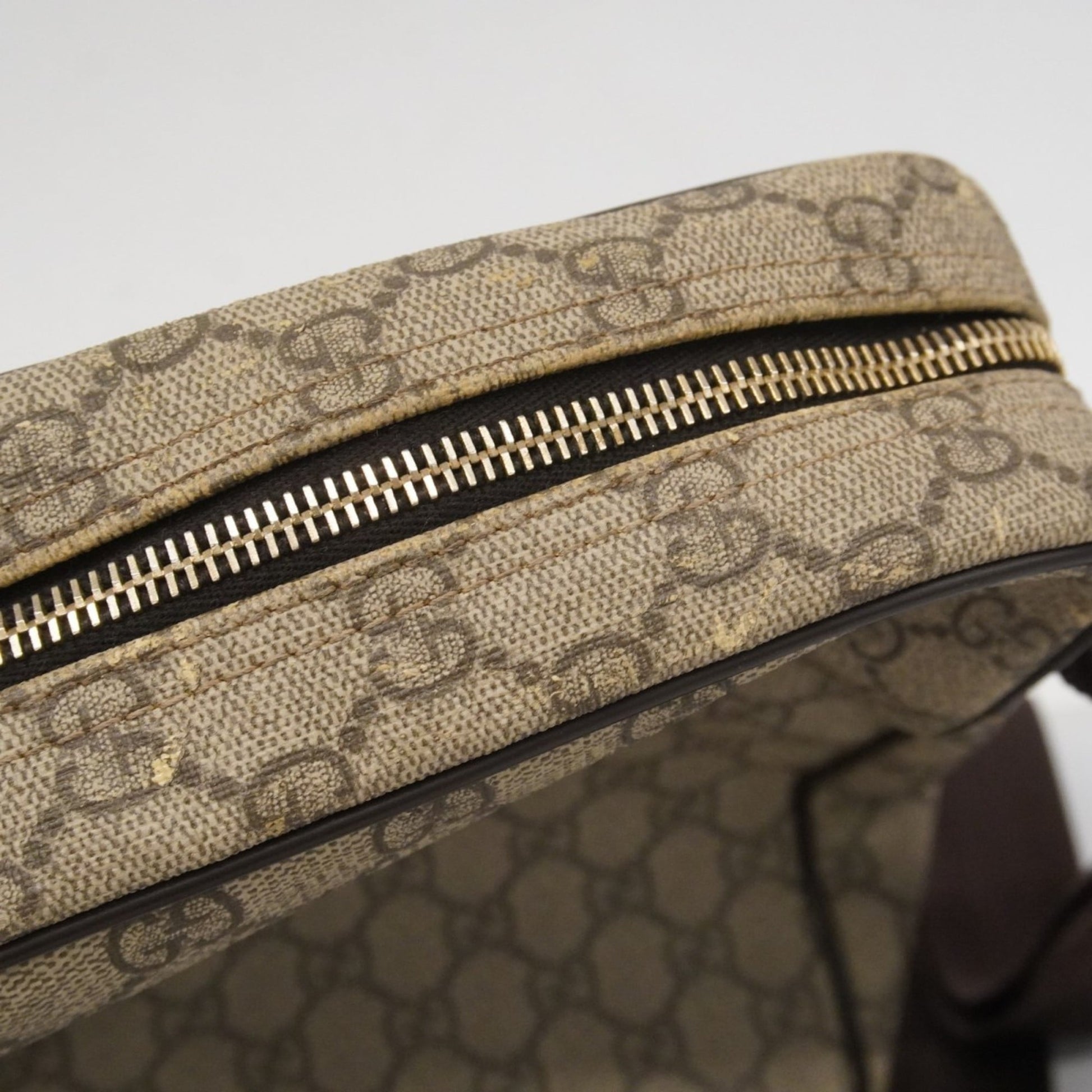Gucci Brown Pvc Shoulder Bag