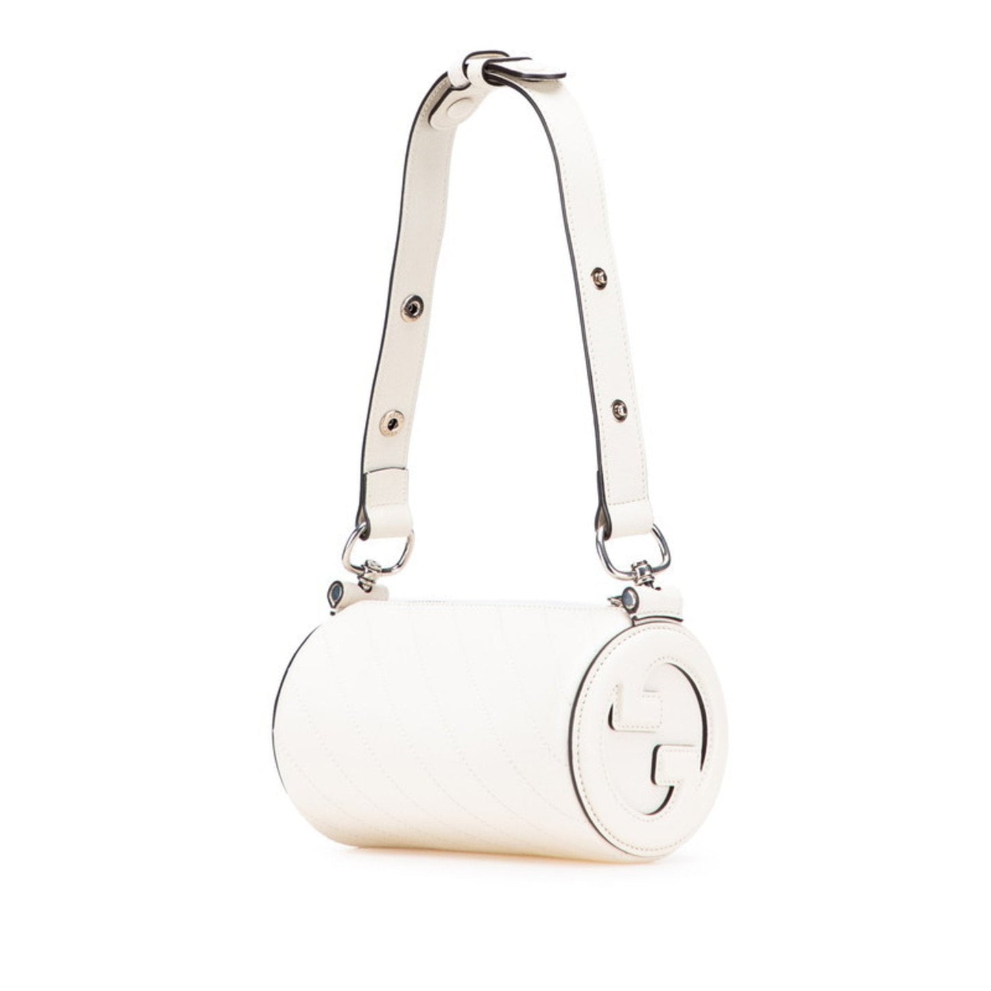 Gucci White Leather Handbag Shoulder Bag