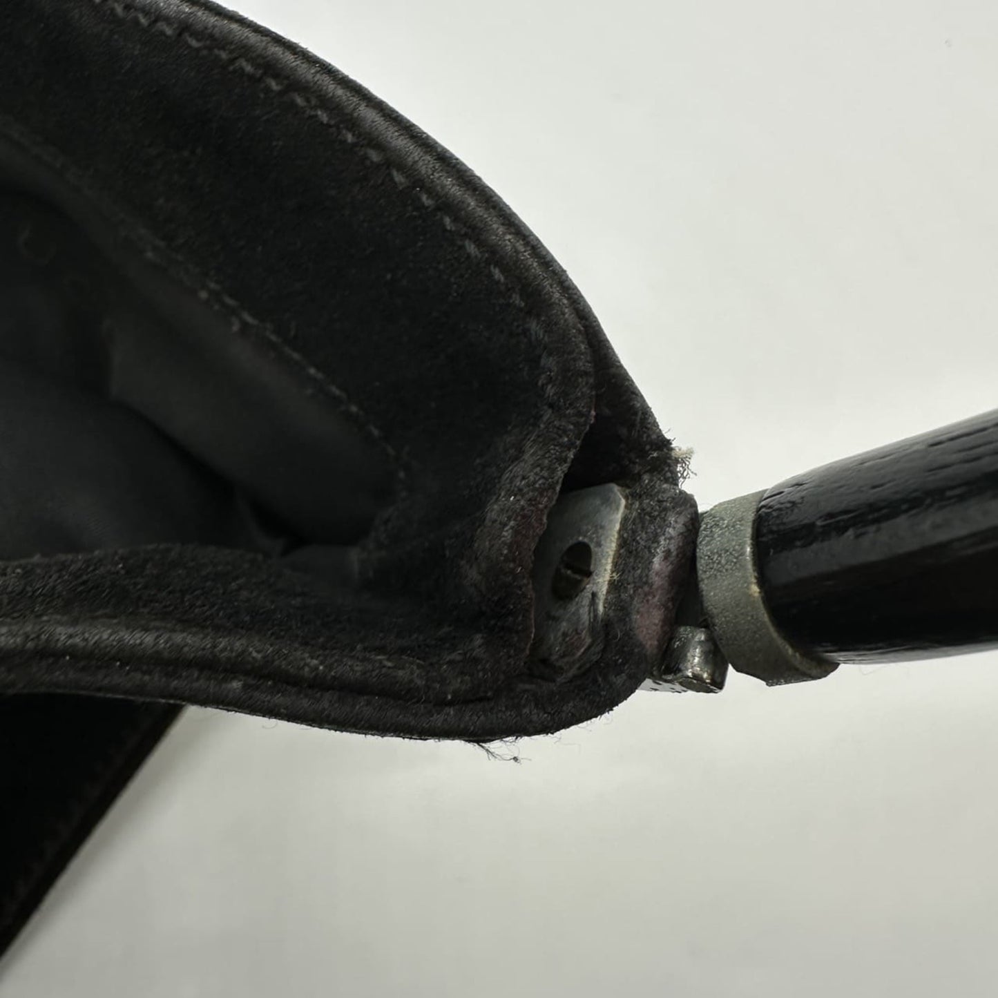 Gucci Black Suede Shoulder Bag