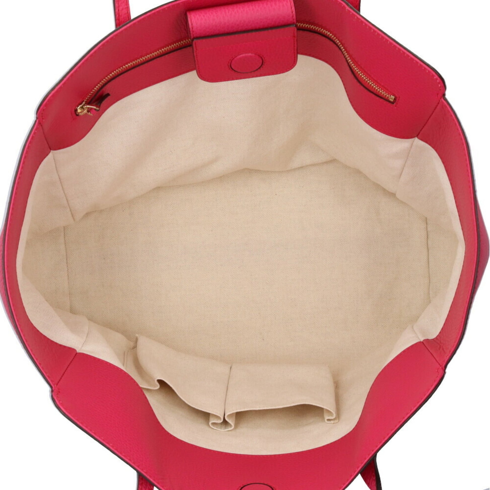 Gucci Gucci Swing Pink Leather Tote Bag