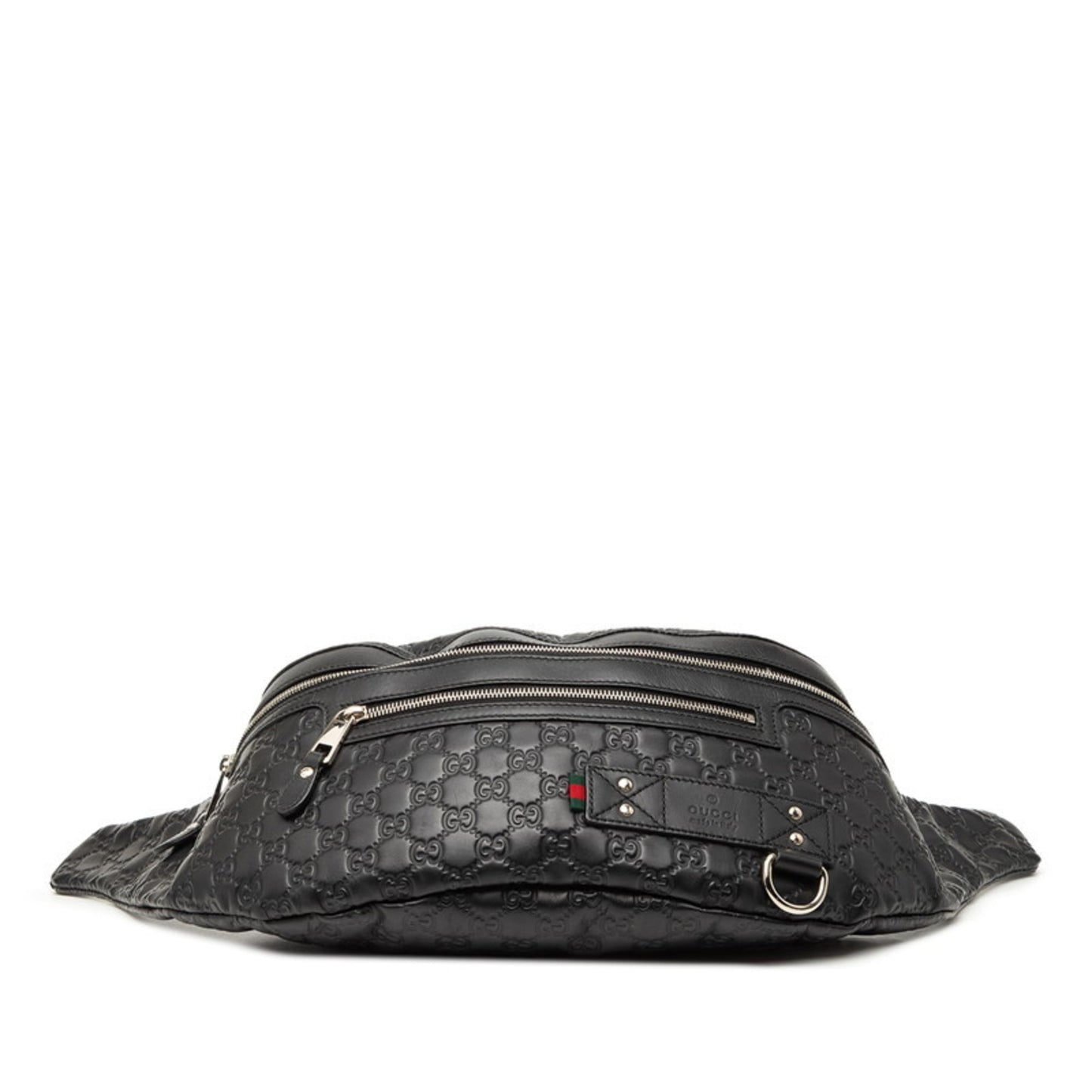 Gucci Guccissima Black Multi-Color Leather Sling Bag