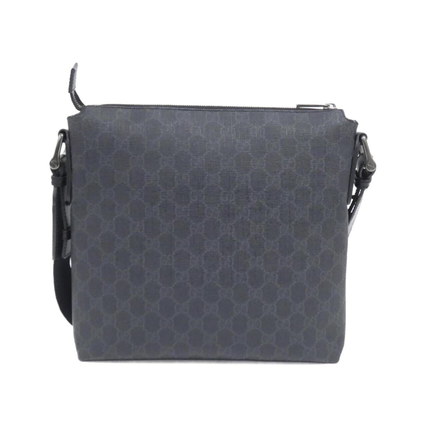 Gucci Black Gray Gg Supreme Shoulder Bag