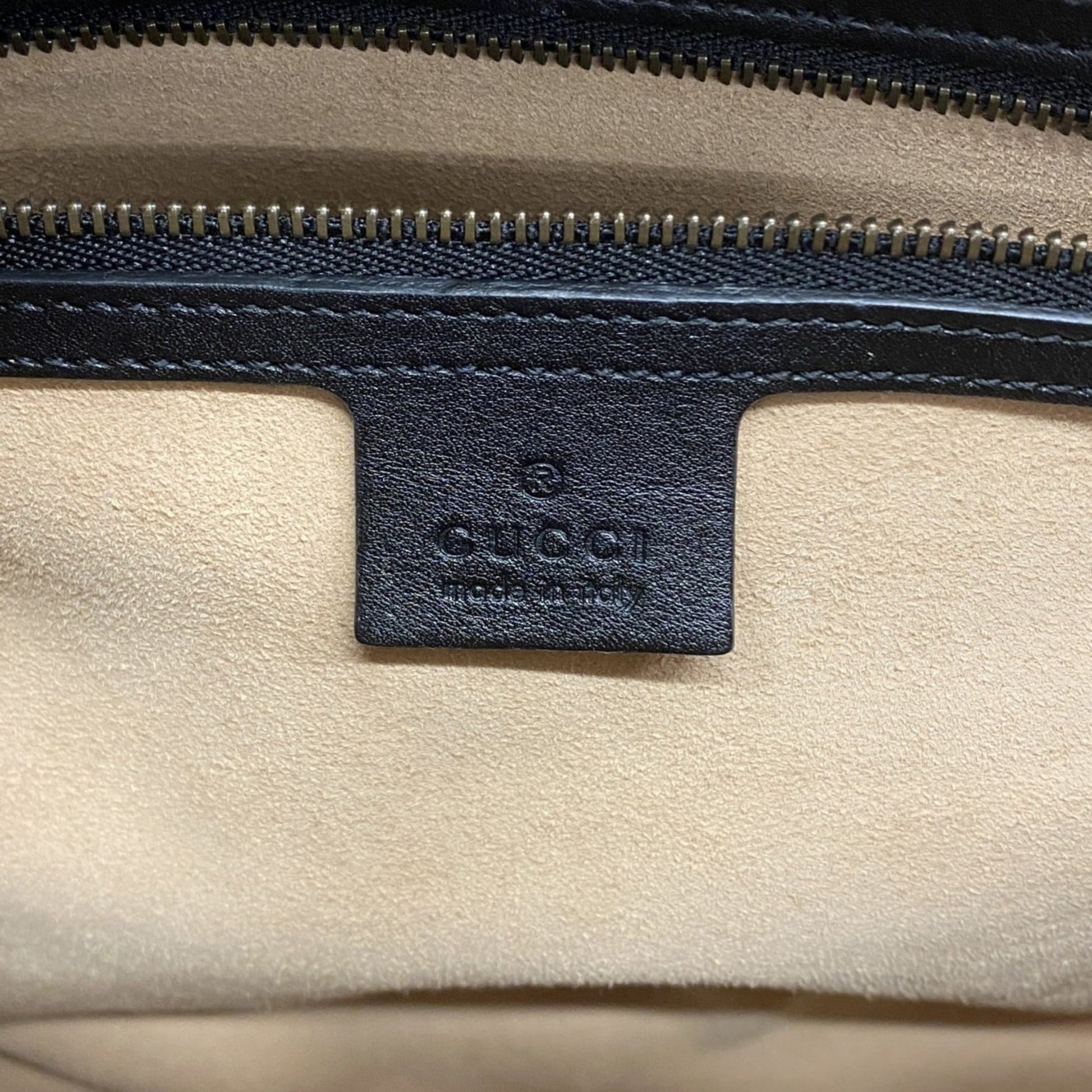 Gucci Black Leather Handbag