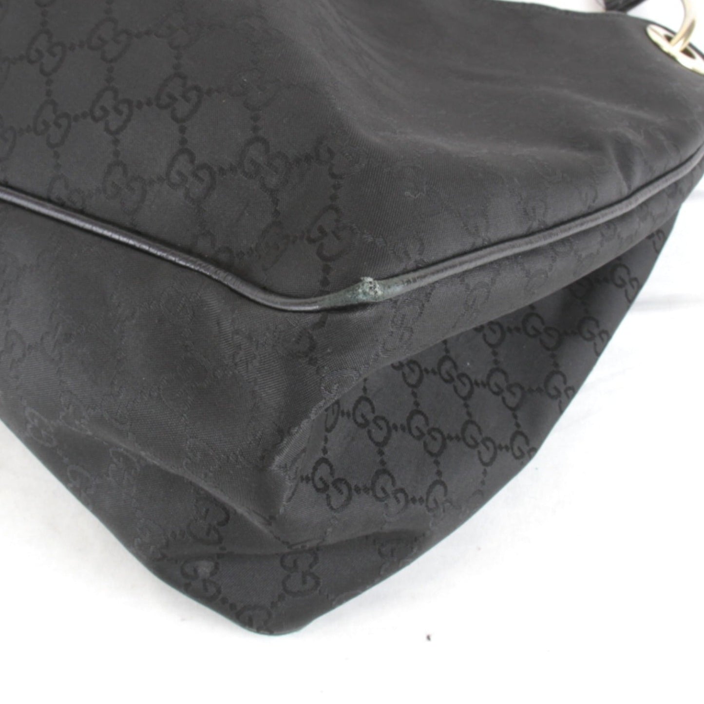 Gucci Black Nylon Shoulder Bag