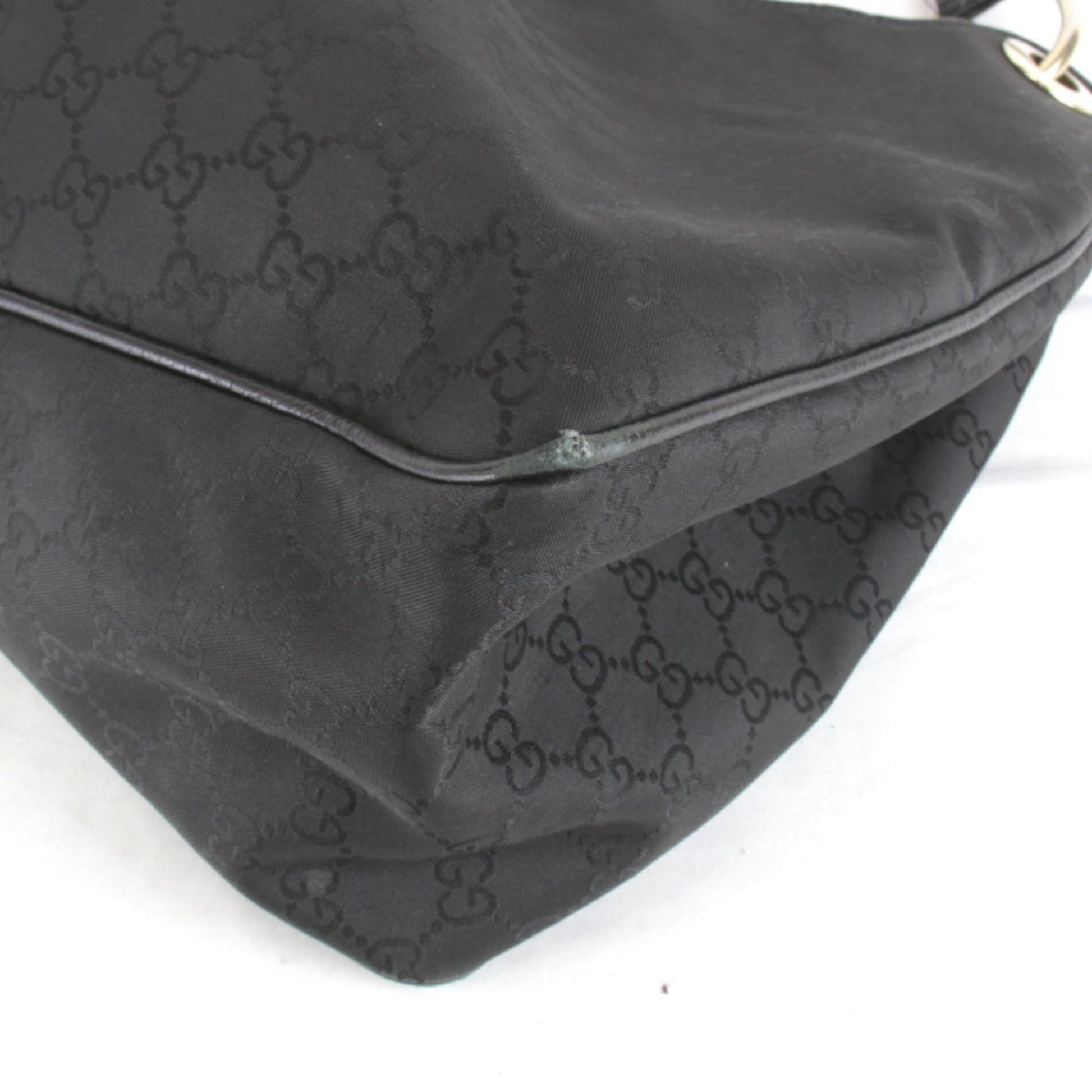 Gucci Black Nylon Shoulder Bag