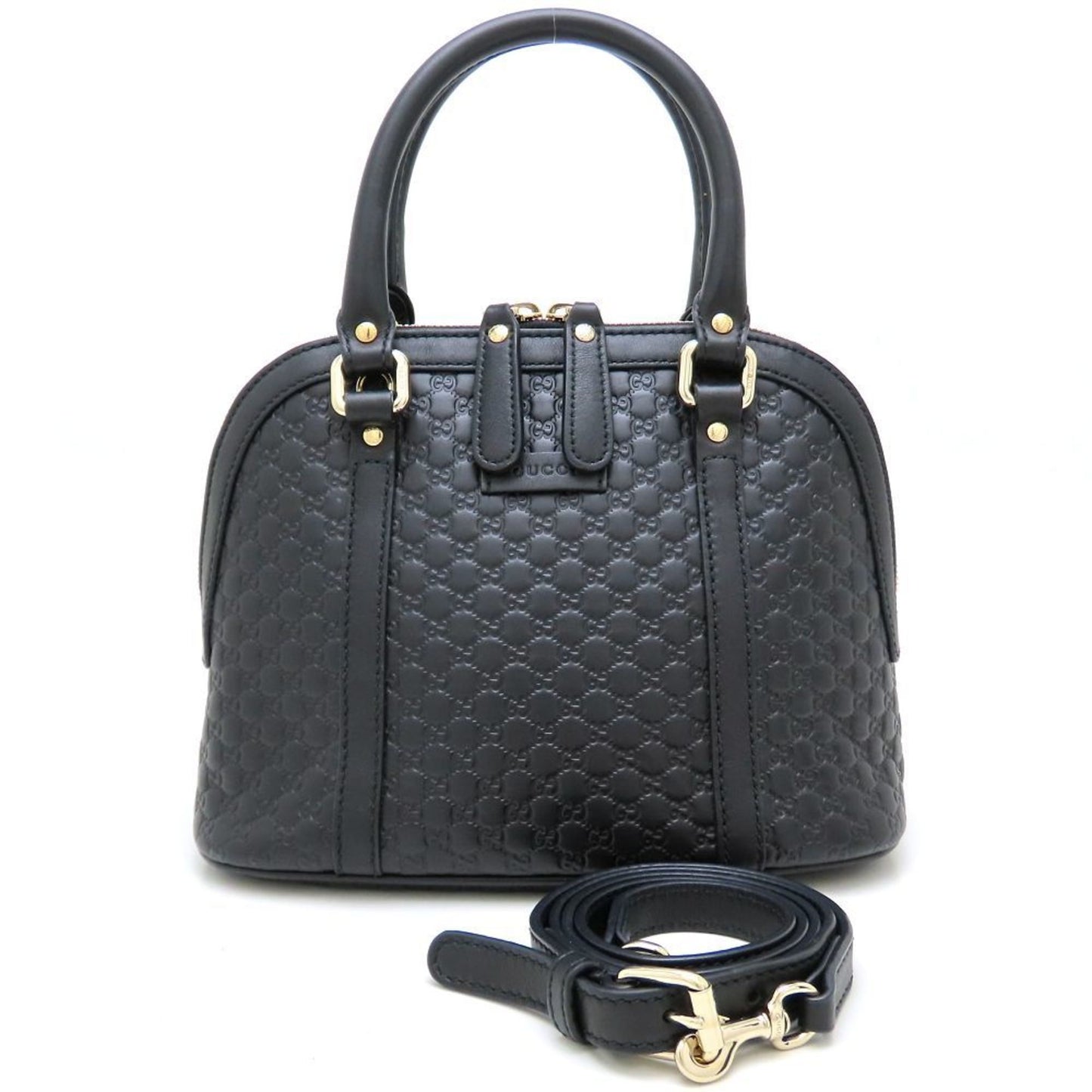Gucci Black Leather Handbag