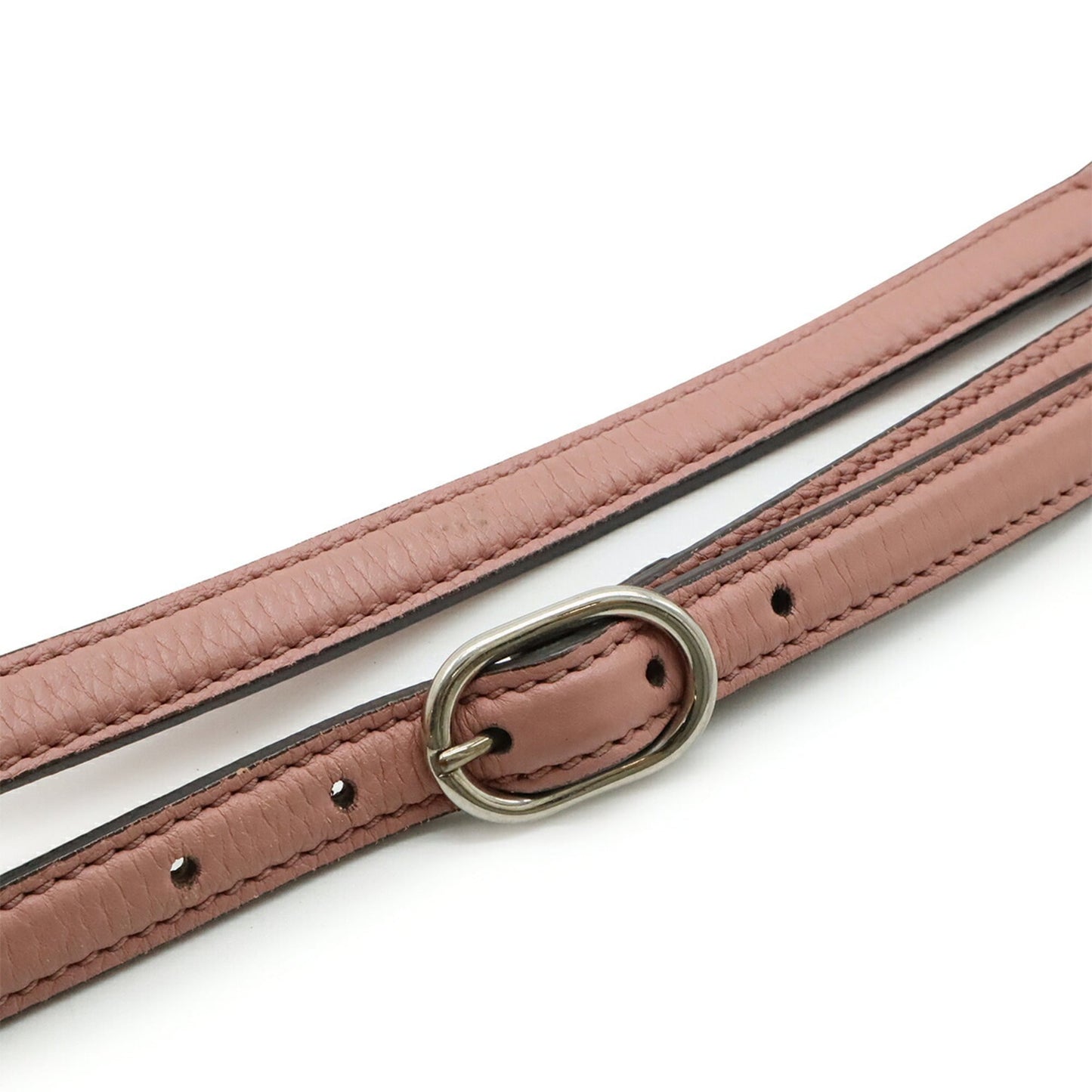 Gucci Pink Bamboo Leather Handbag Shoulder Bag
