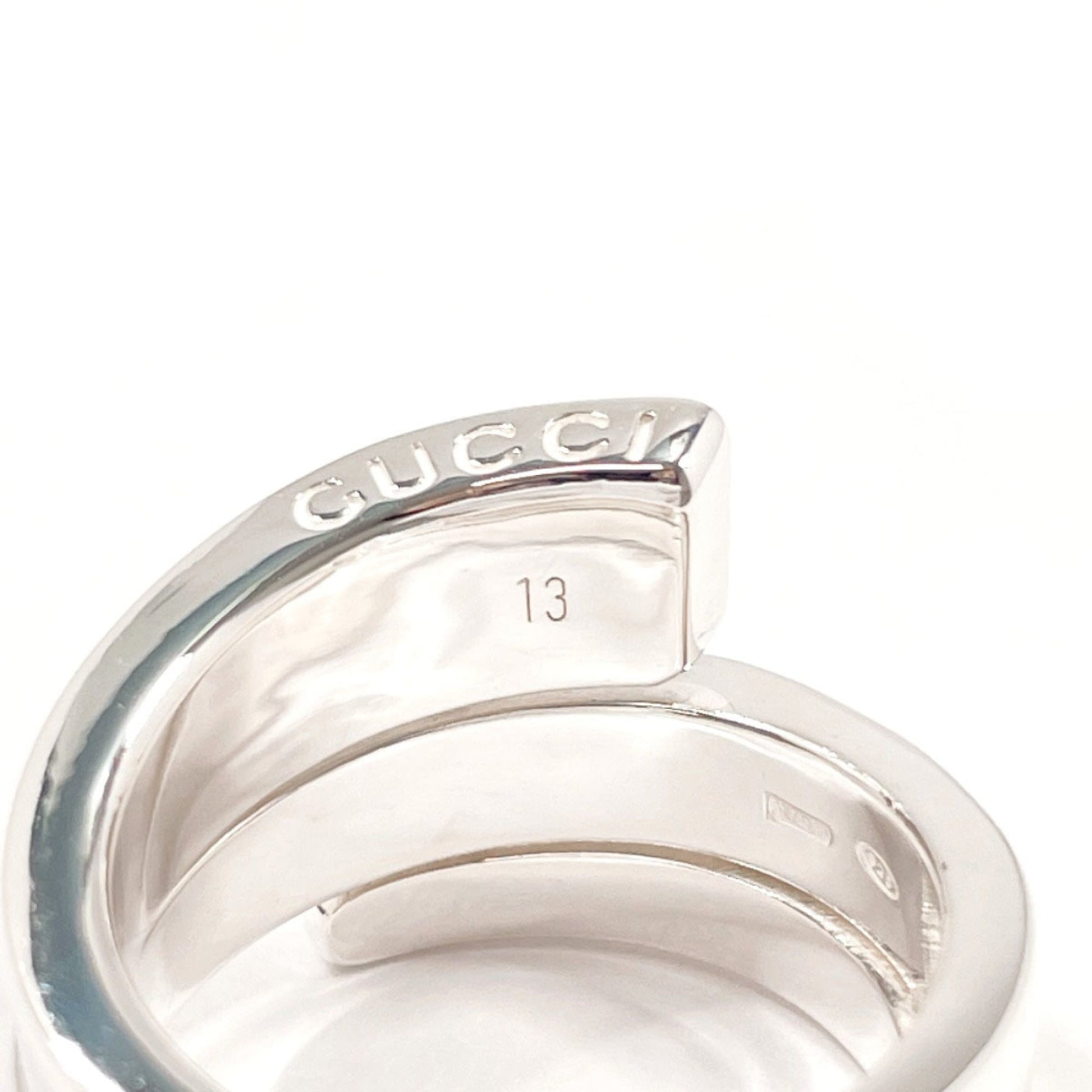 Gucci Silver Silver 925 Band Ring