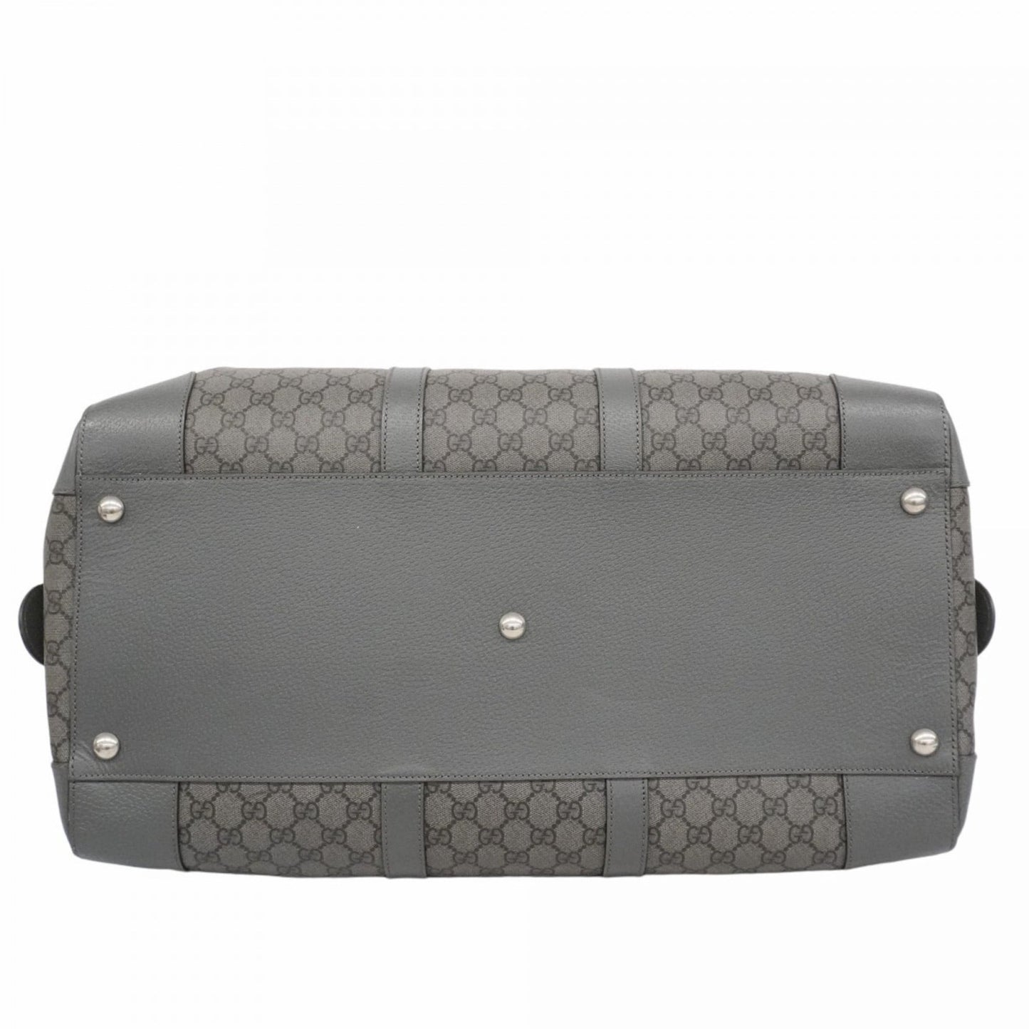 Gucci Gray Pvc Boston Bag