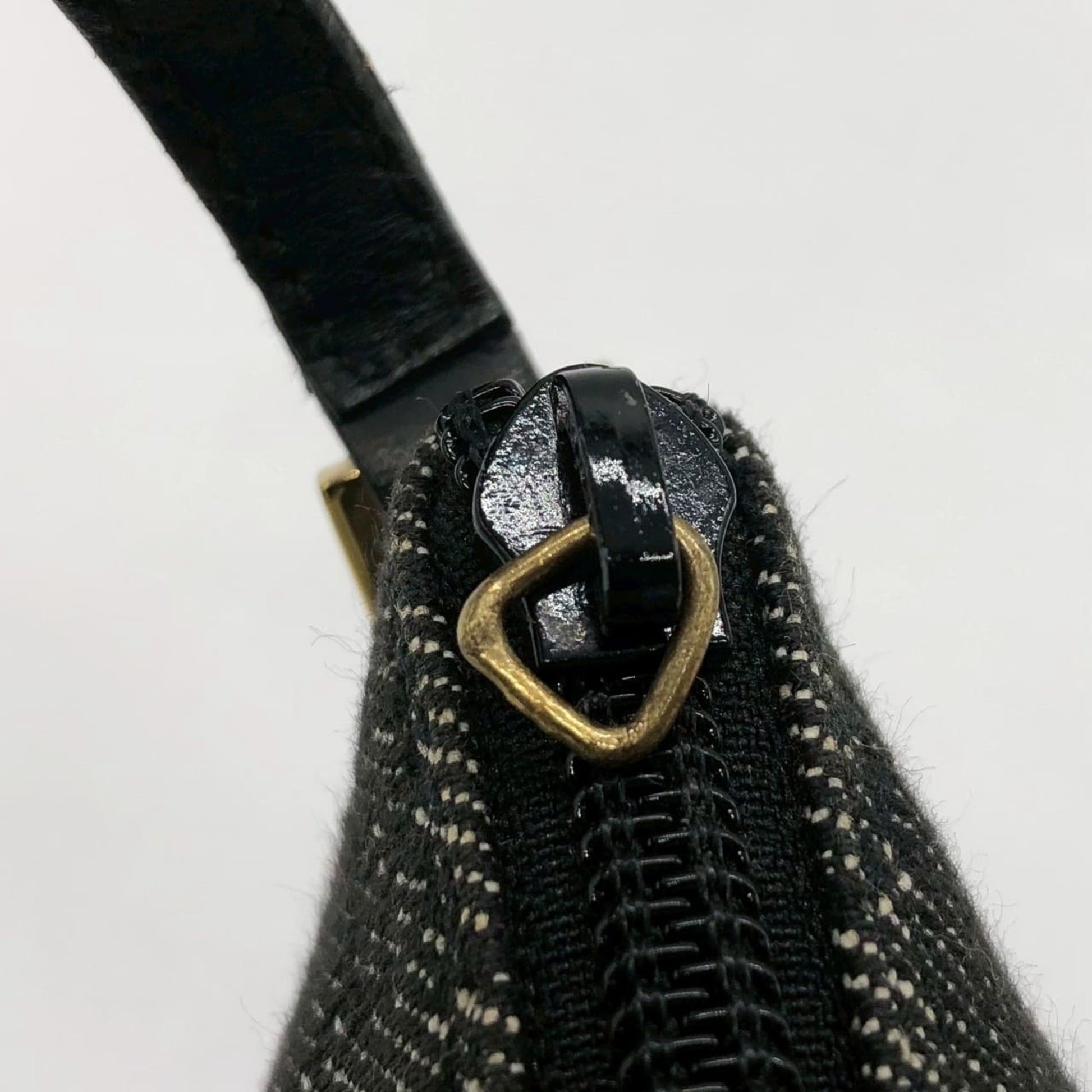 Gucci Black Canvas Handbag