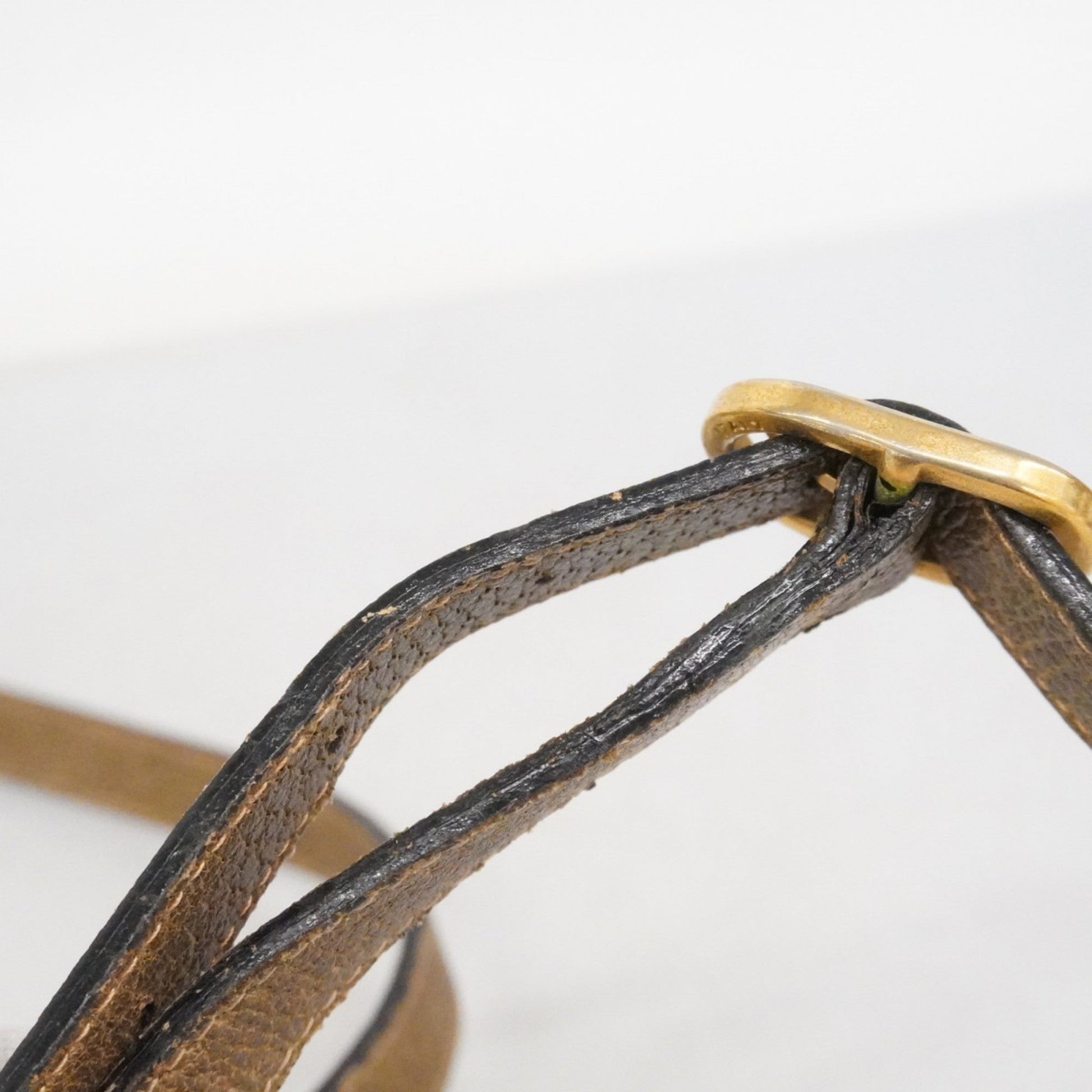 Gucci Brown Canvas Shoulder Bag