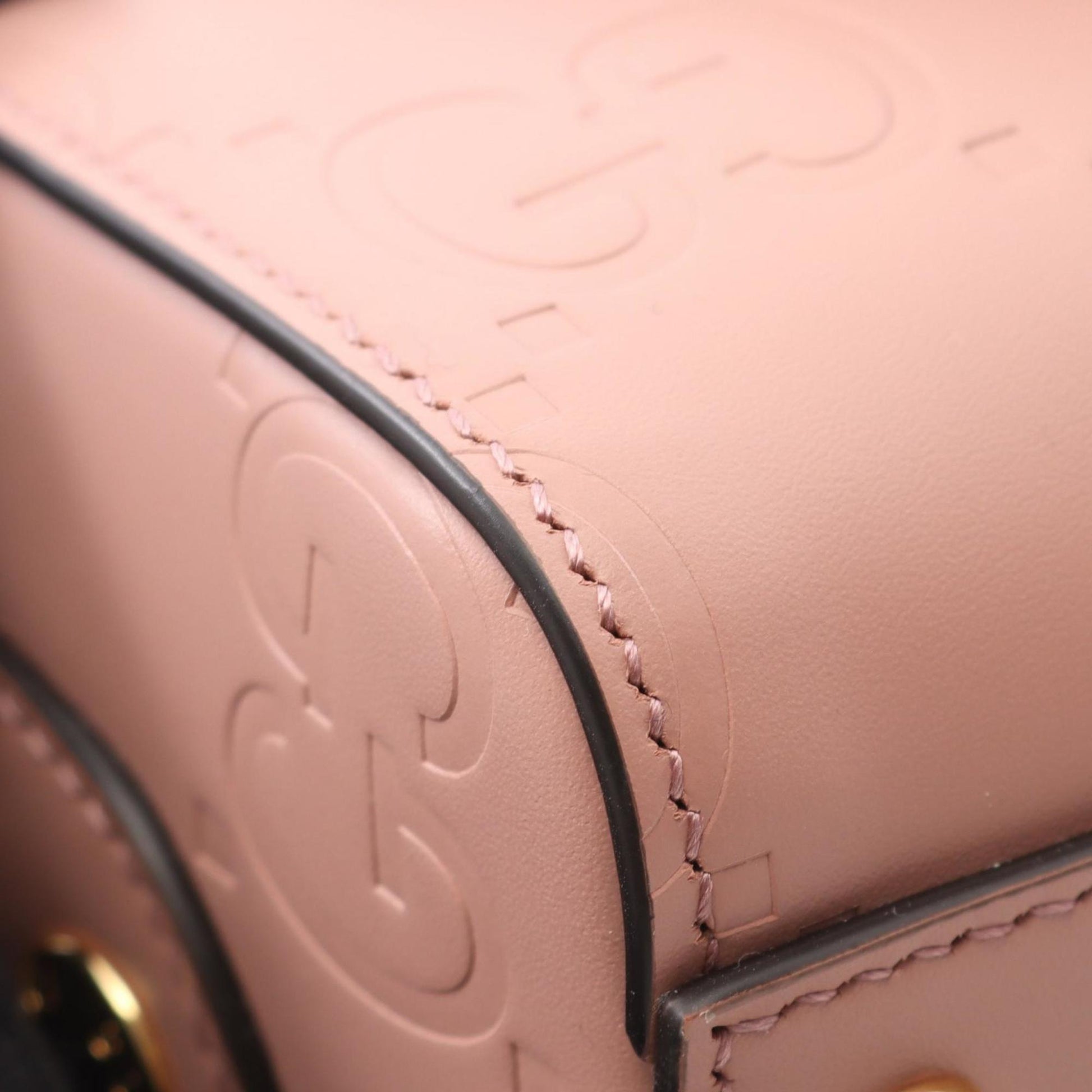 Gucci Pink Leather Handbag