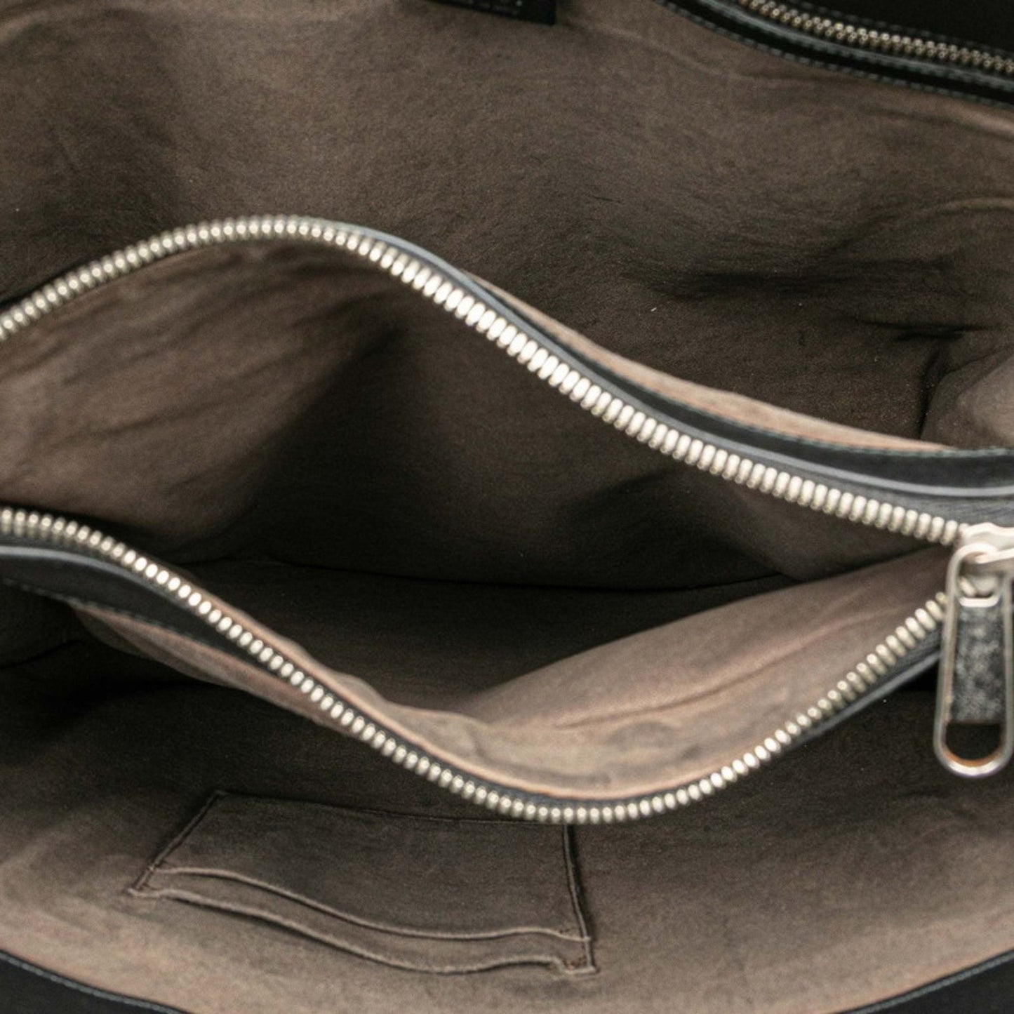 Gucci Beige Black Pvc Leather Shoulder Bag Tote Bag
