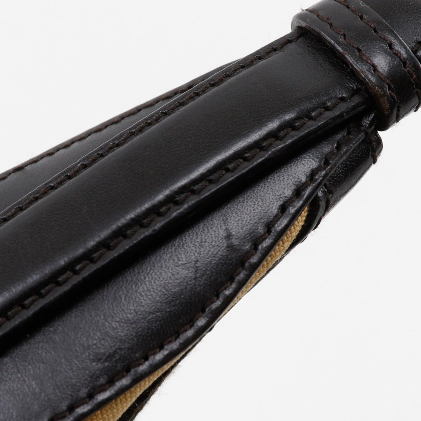 Gucci Beige Canvas Shoulder Bag