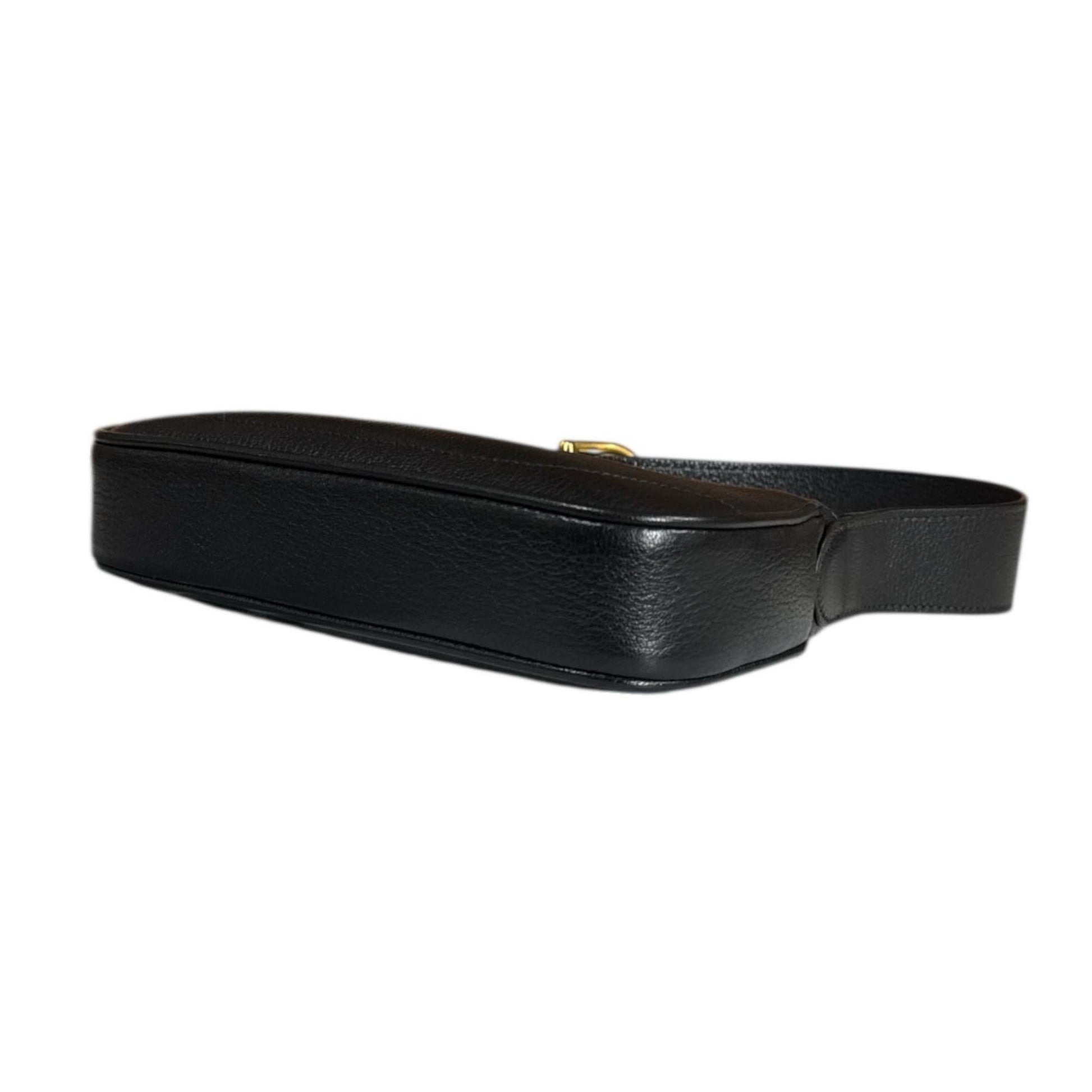 Gucci Black Leather Handbag
