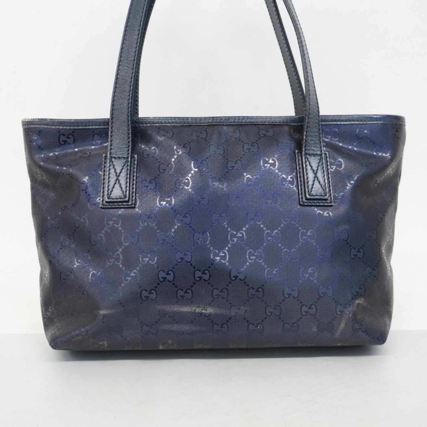 Gucci Purple Pvc Tote Bag