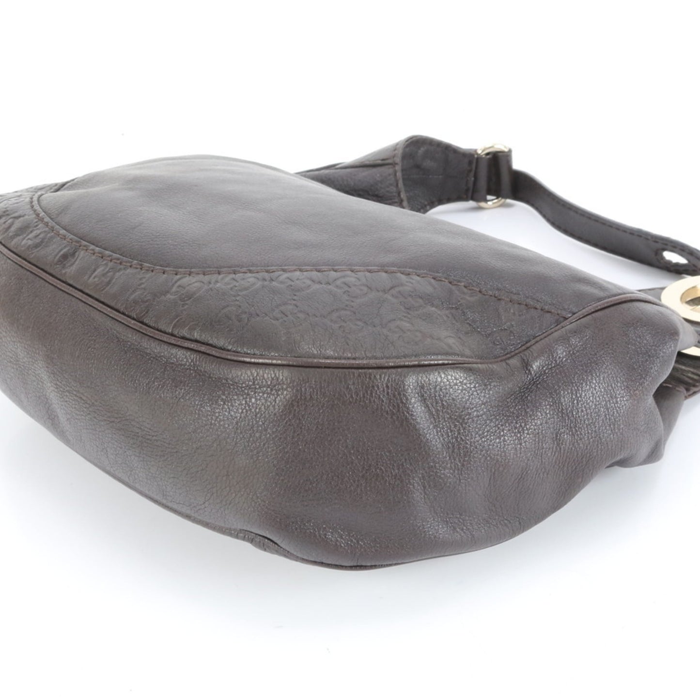 Gucci Brown Leather Shoulder Bag