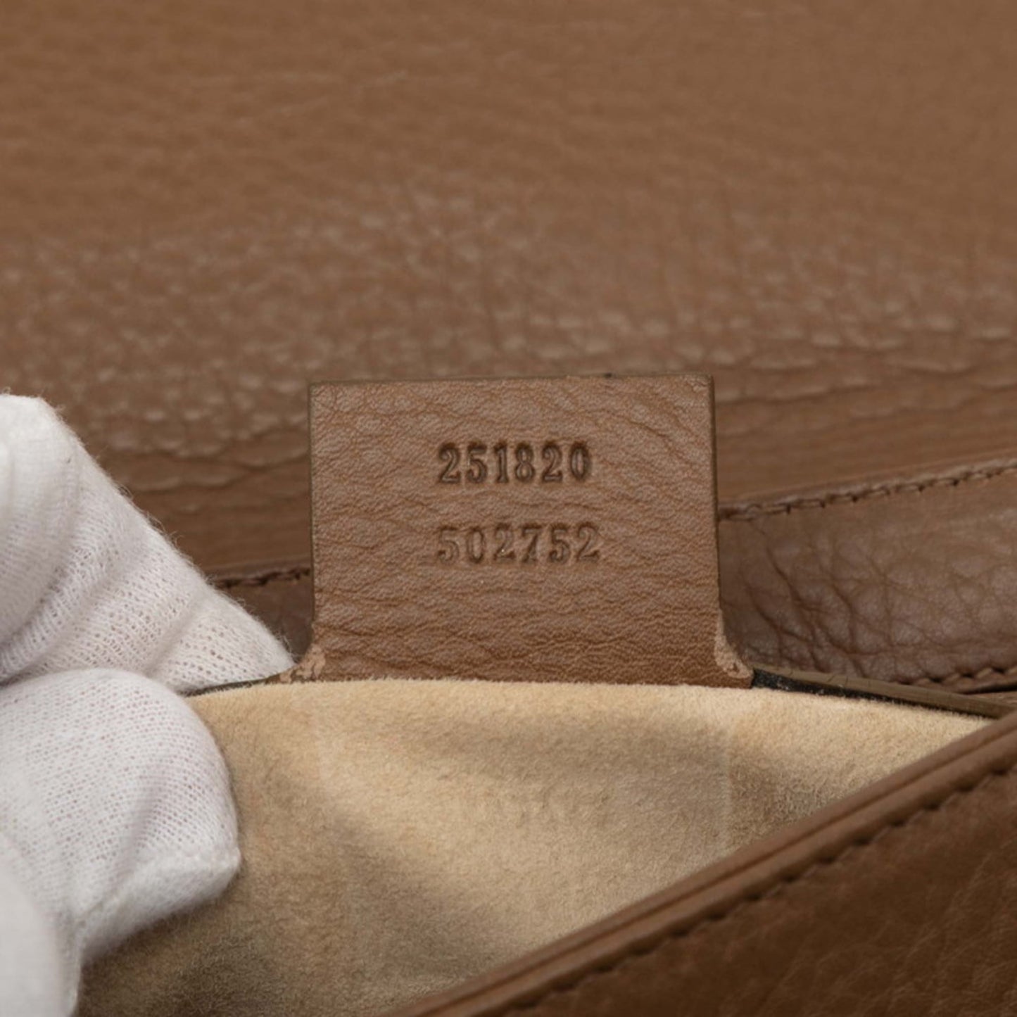 Gucci Brown Leather Shoulder Bag