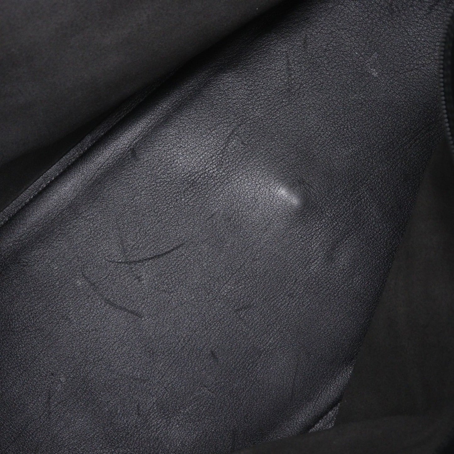 Gucci Black Leather Boston Bag