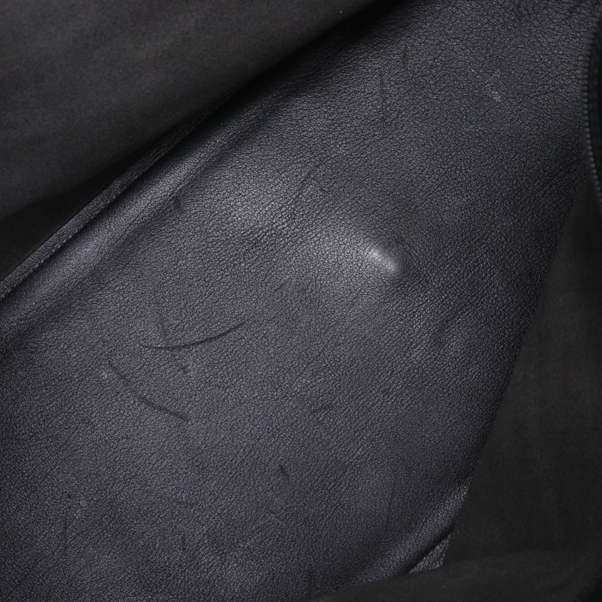 Gucci Black Leather Boston Bag