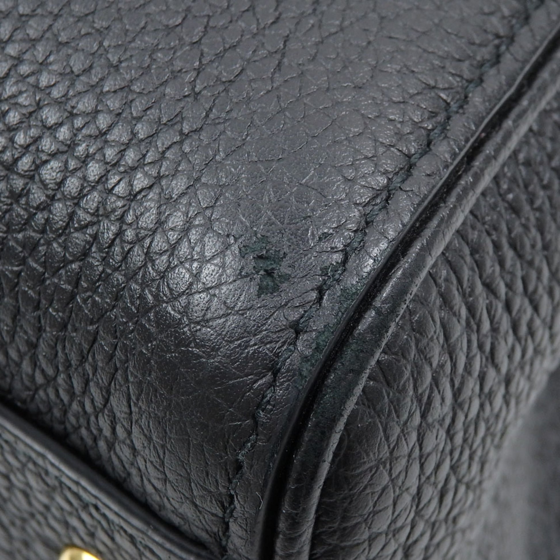 Gucci Black Leather Handbag