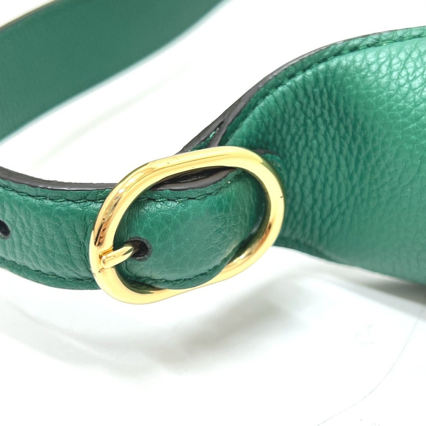 Gucci Green Leather Shoulder Bag