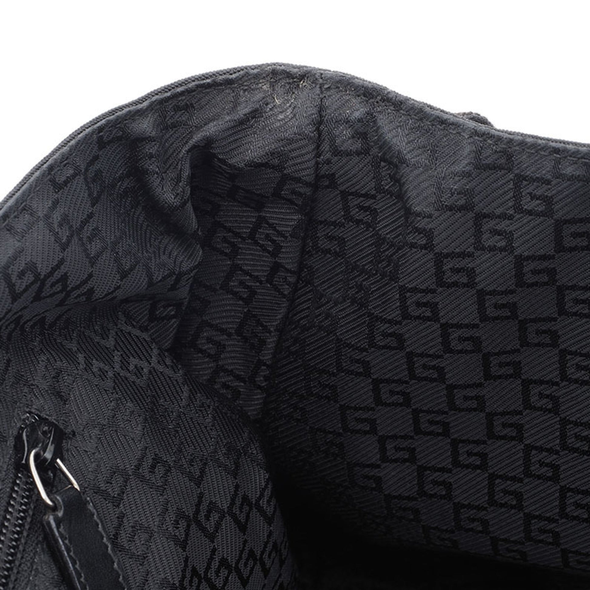Gucci Black Nylon Messenger Bag Shoulder Bag