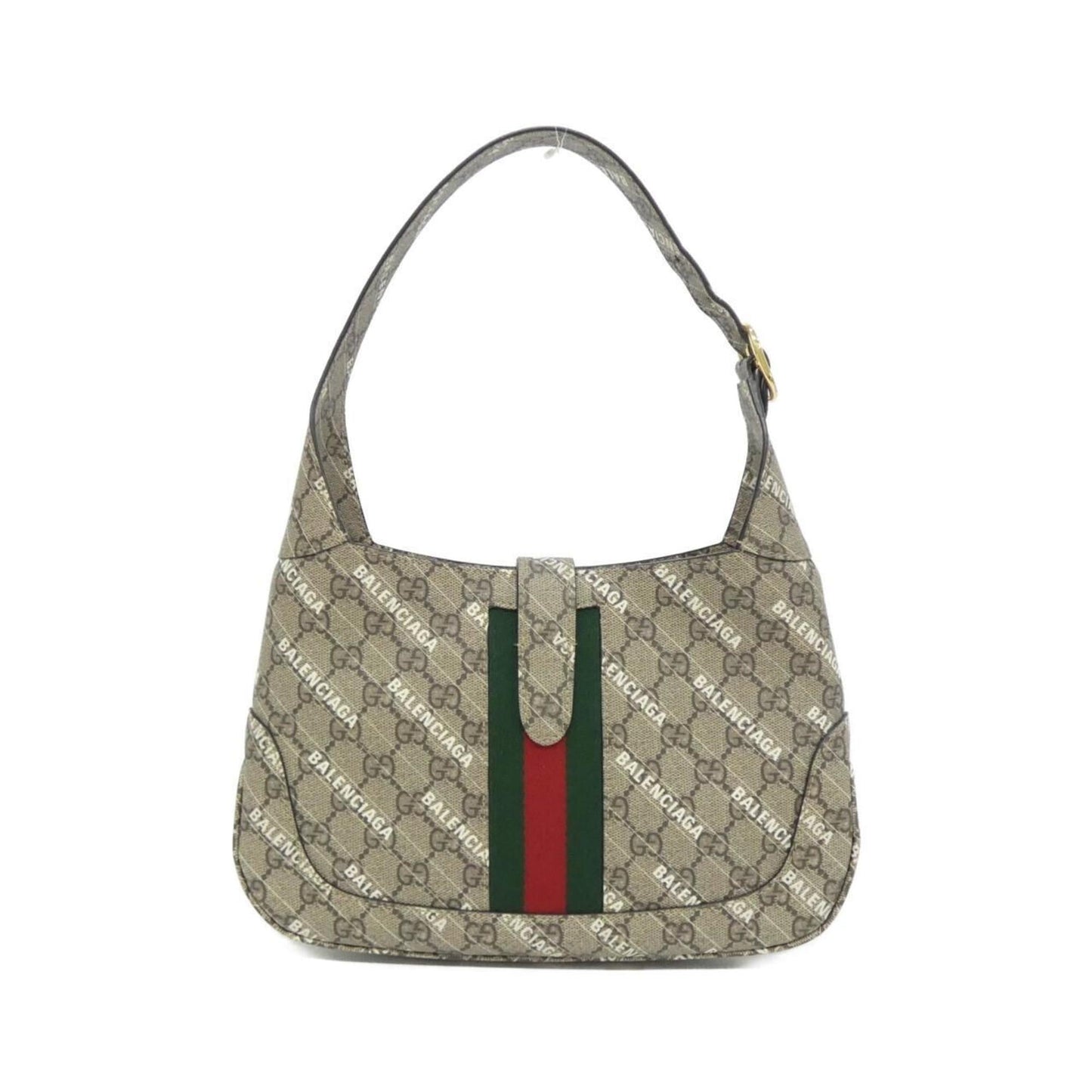 Gucci Beige White Gg Supreme Shoulder Bag