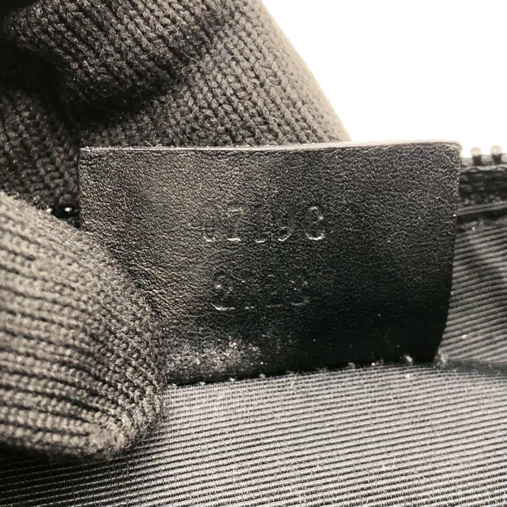 Gucci Black Canvas Handbag