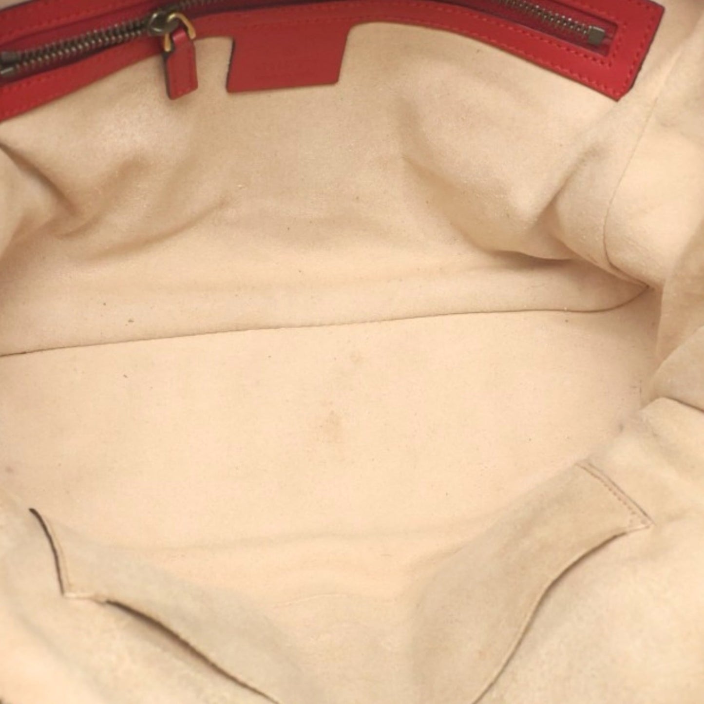 Gucci Red Color Leather Fanny Pack Sling Bag