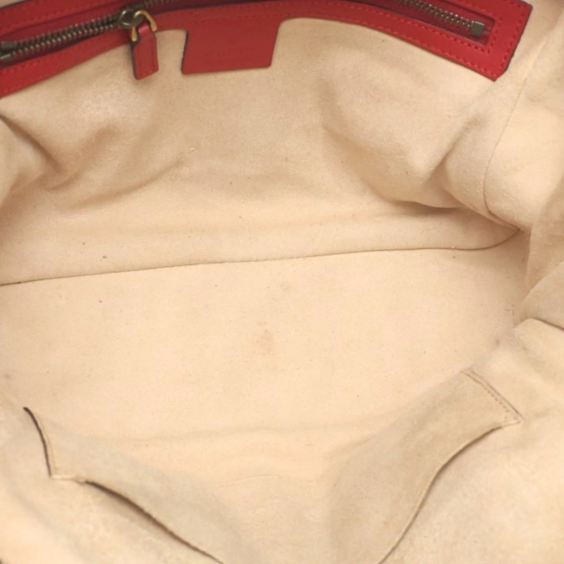 Gucci Red Color Leather Fanny Pack Sling Bag