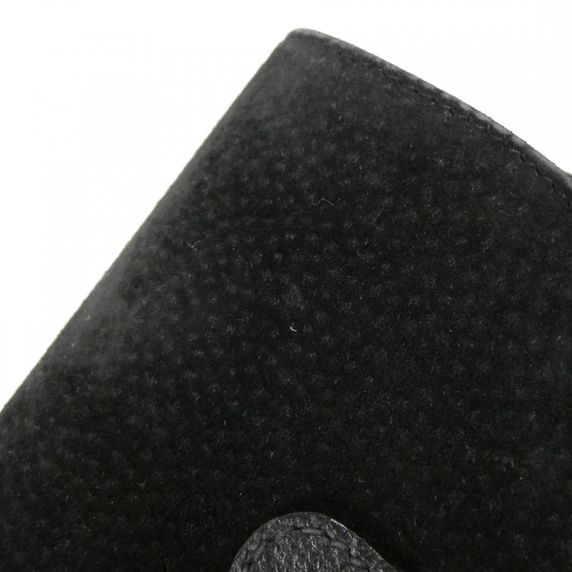 Gucci Black Suede Leather Backpack