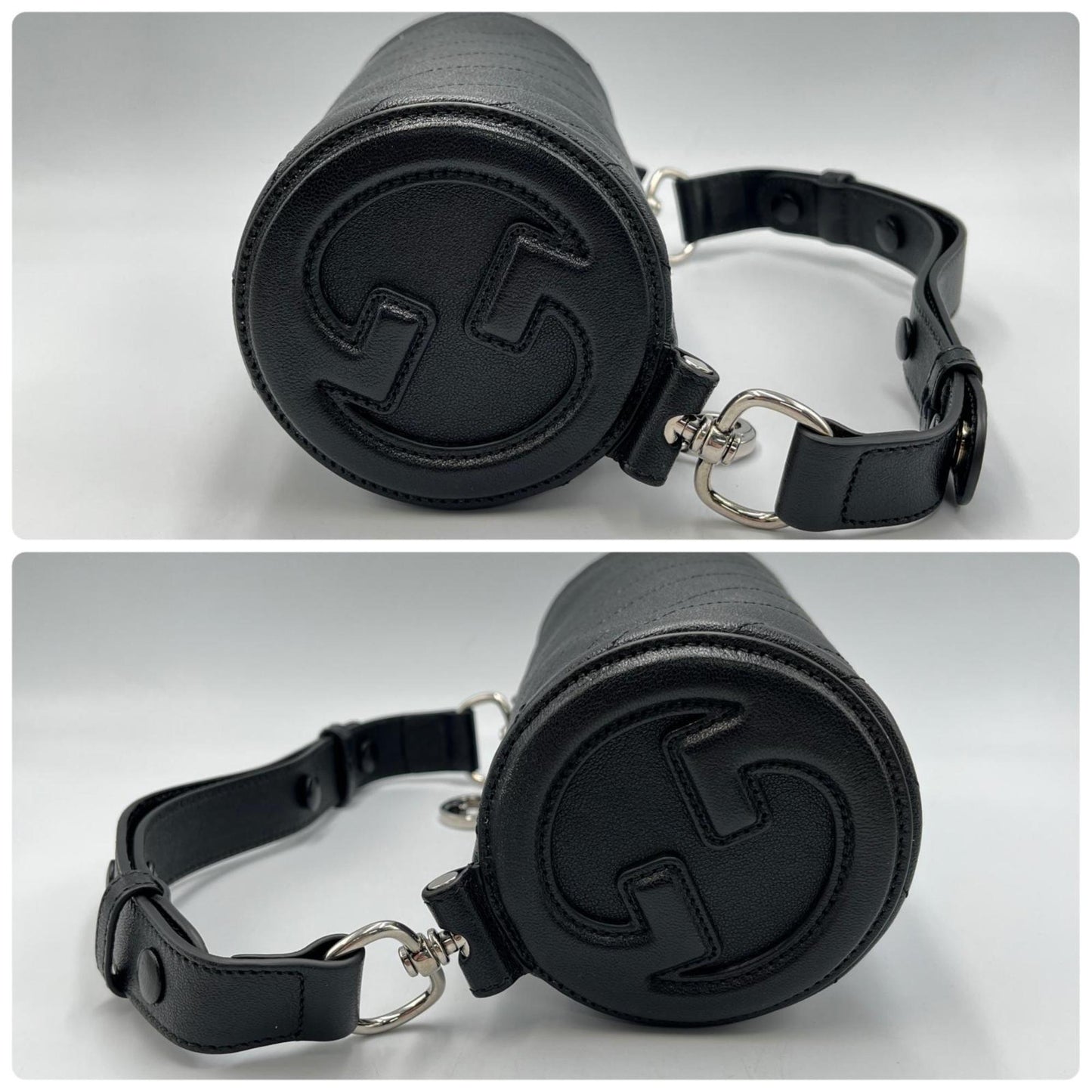 Gucci Black Leather Handbag