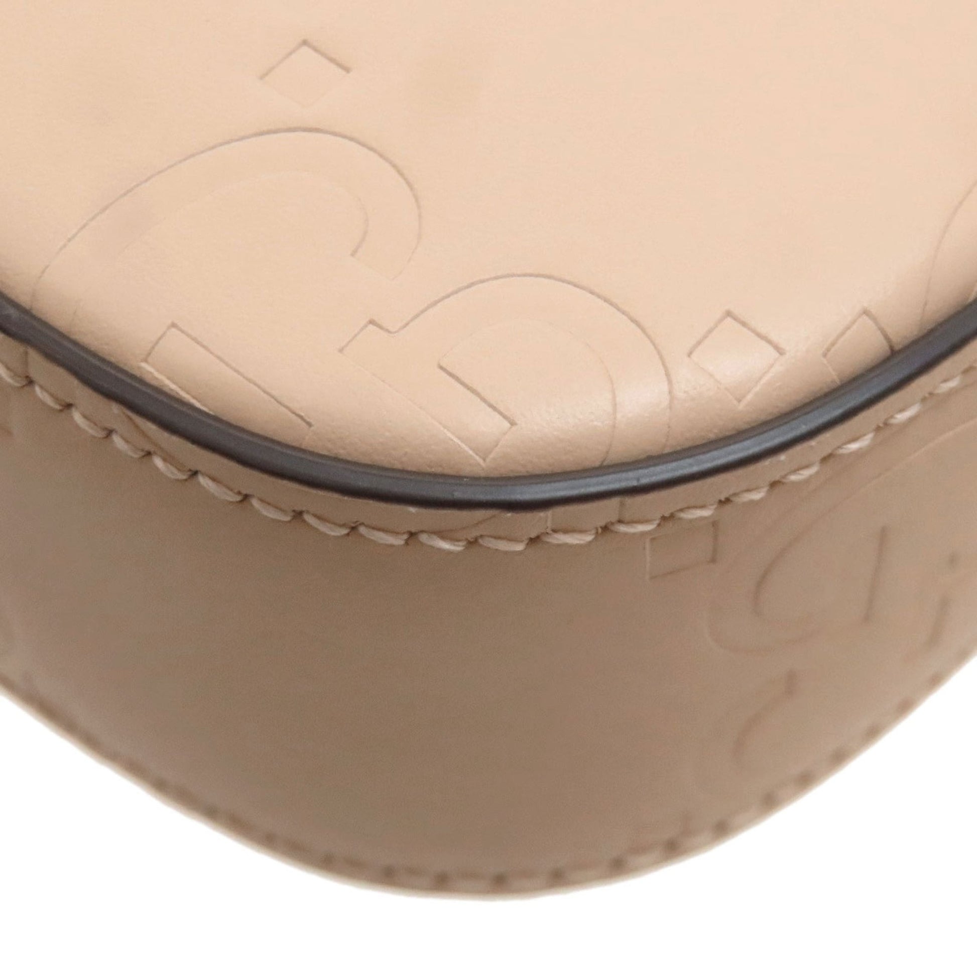 Gucci Beige Leather Shoulder Bag