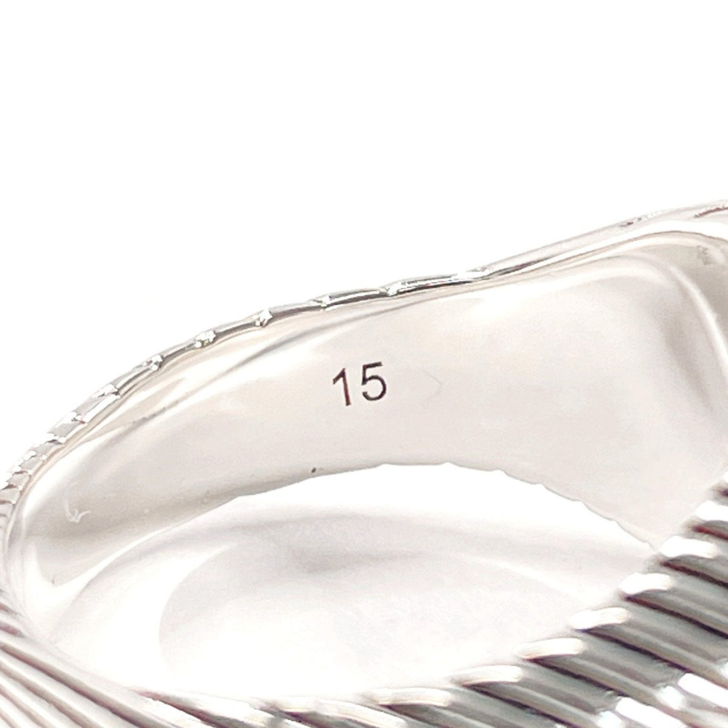 Gucci Silver Silver 925 Band Ring
