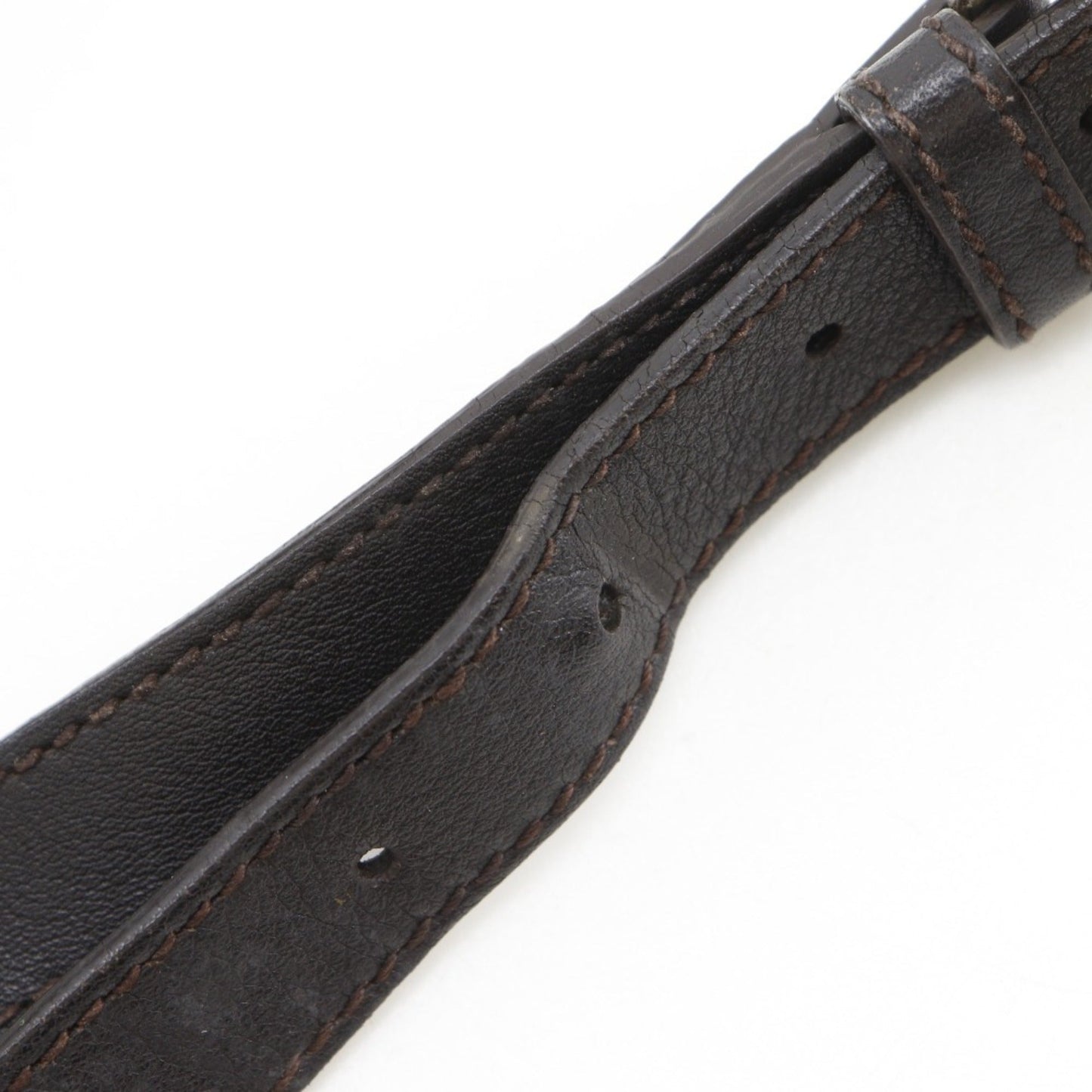 Gucci Brown Leather Shoulder Bag