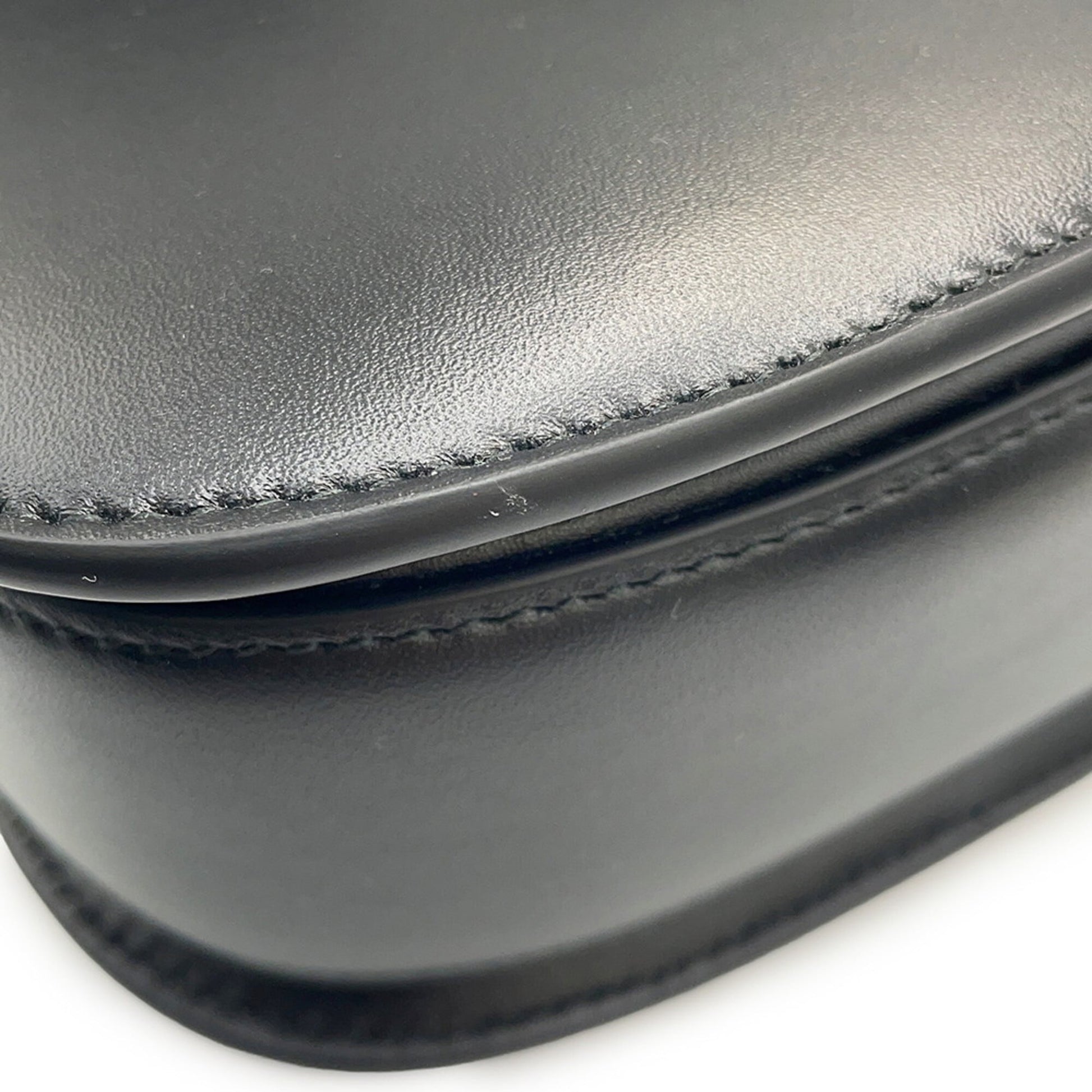 Gucci Black Leather Handbag Shoulder Bag
