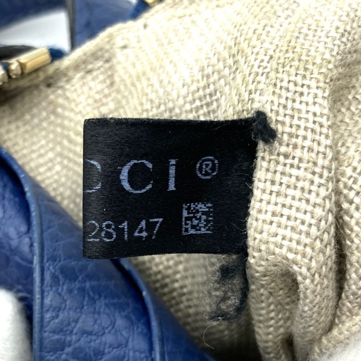Gucci Brown Gg Canvas Leather Shoulder Bag